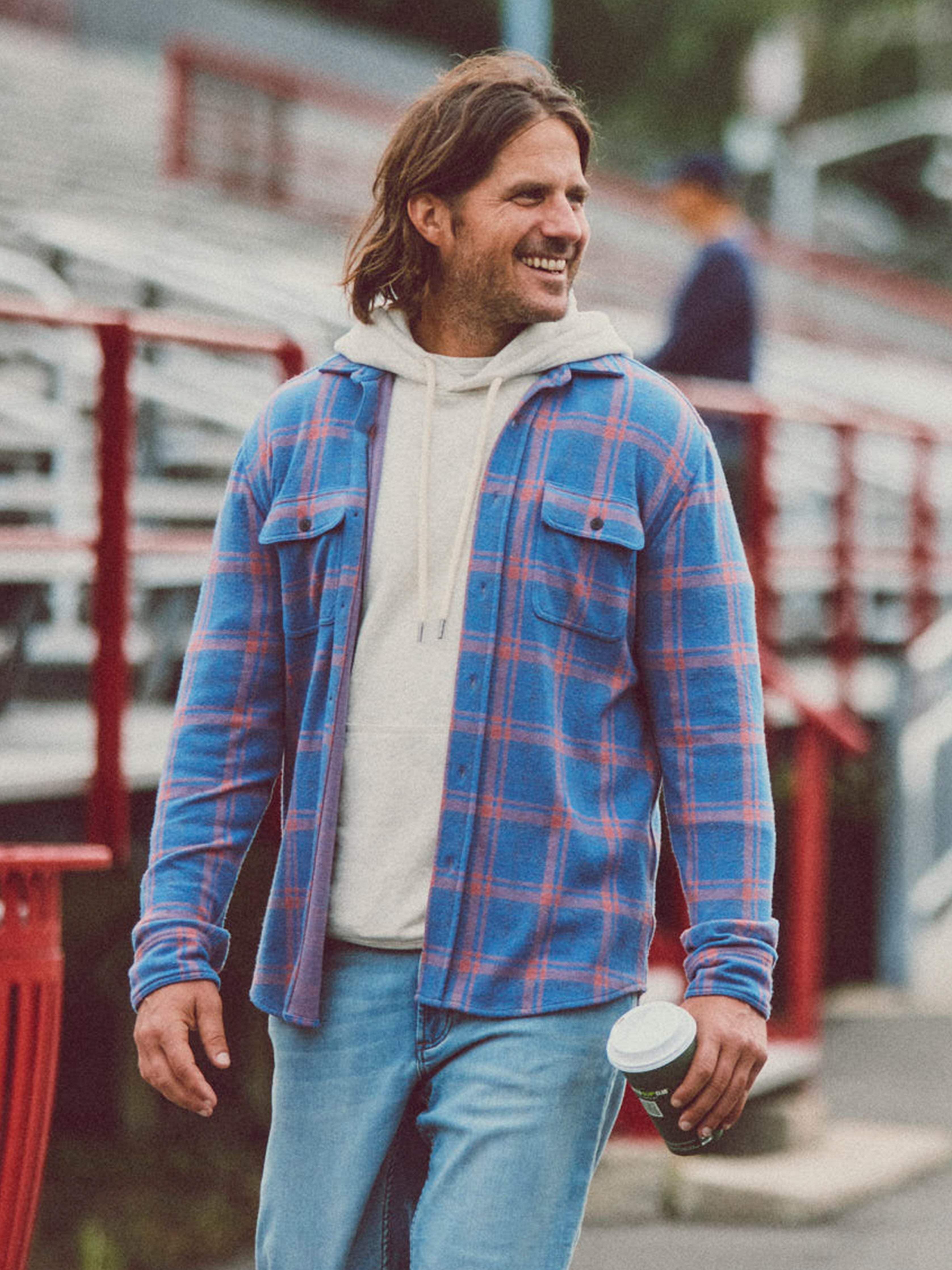 Legendâ„?Sweater Shirt - Twilight Mauve Plaid