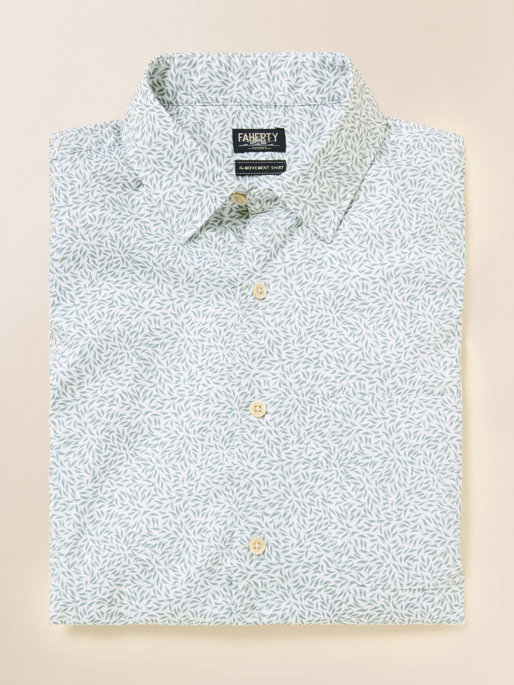 Short-Sleeve Movementâ„?Monterey Shirt - Sage Grove Foliage