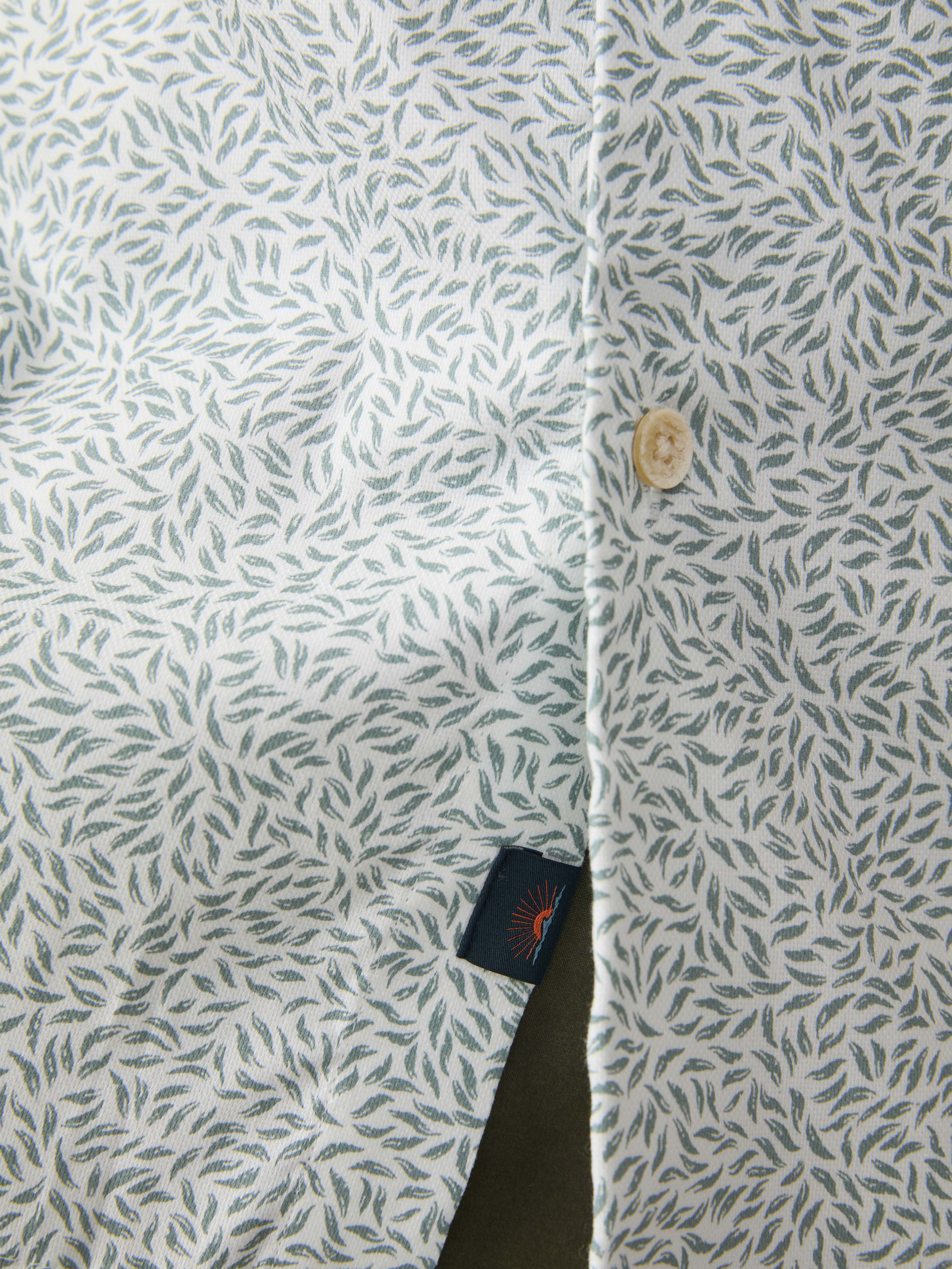 Short-Sleeve Movementâ„?Monterey Shirt - Sage Grove Foliage