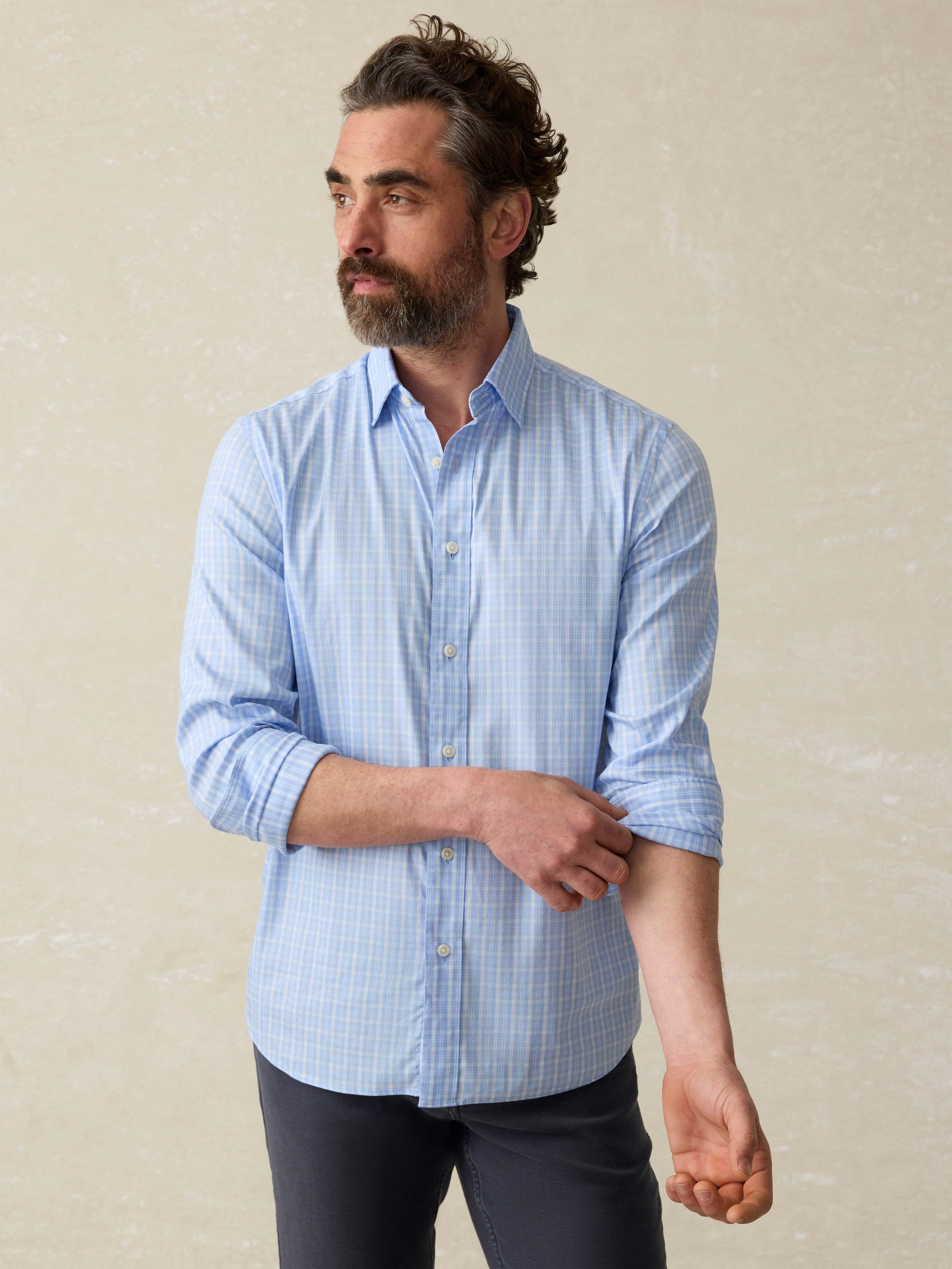 The Movementâ„?Shirt - Sky Shore Plaid