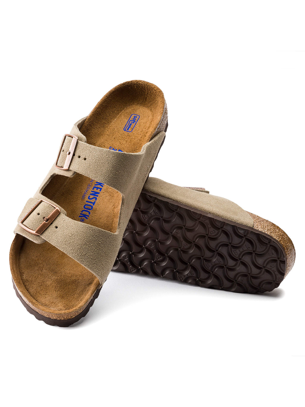 Birkenstock Men's Arizona Soft Footbed - Taupe
