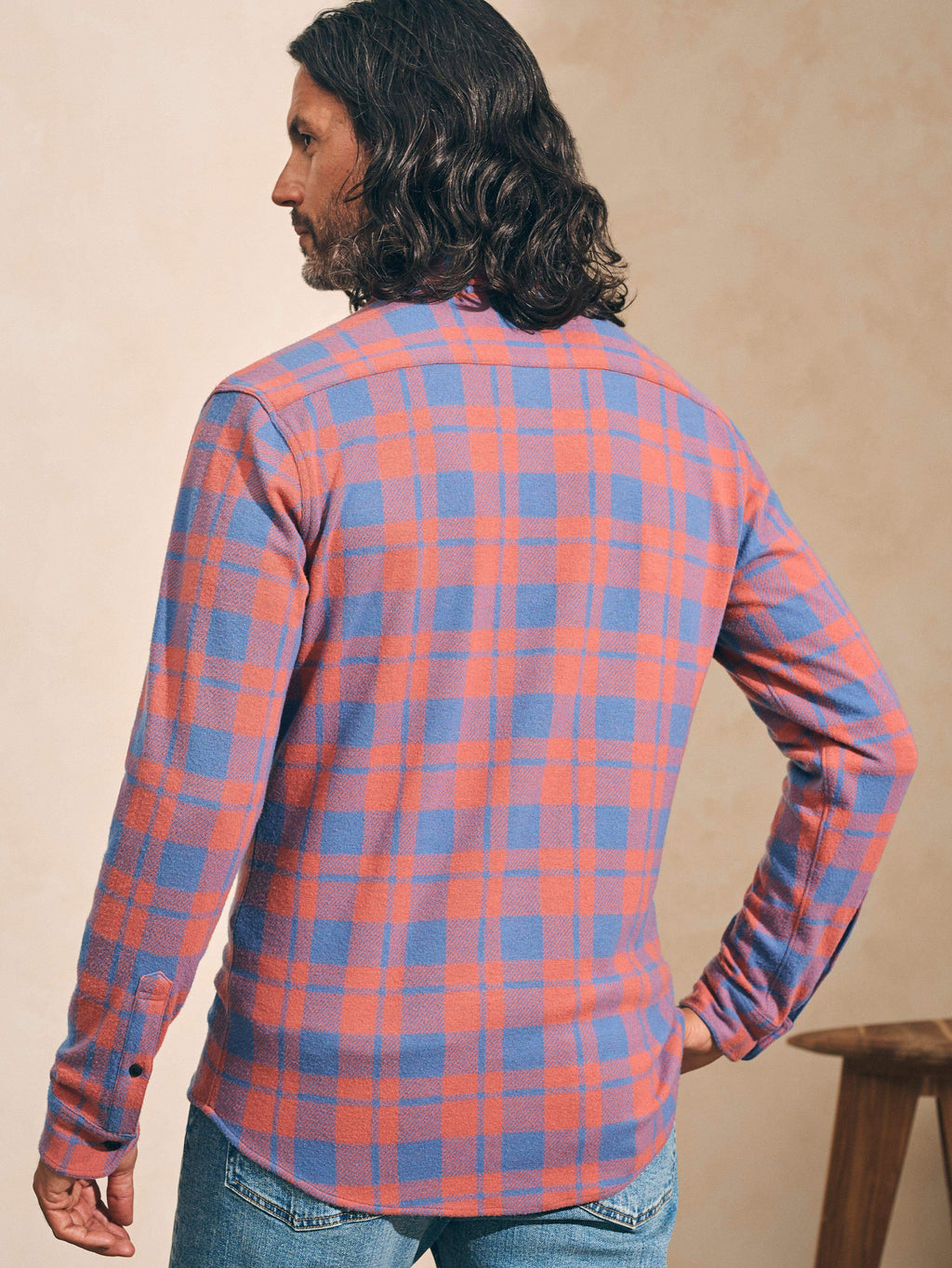 Legendâ„?Sweater Shirt - Rose Blue Check