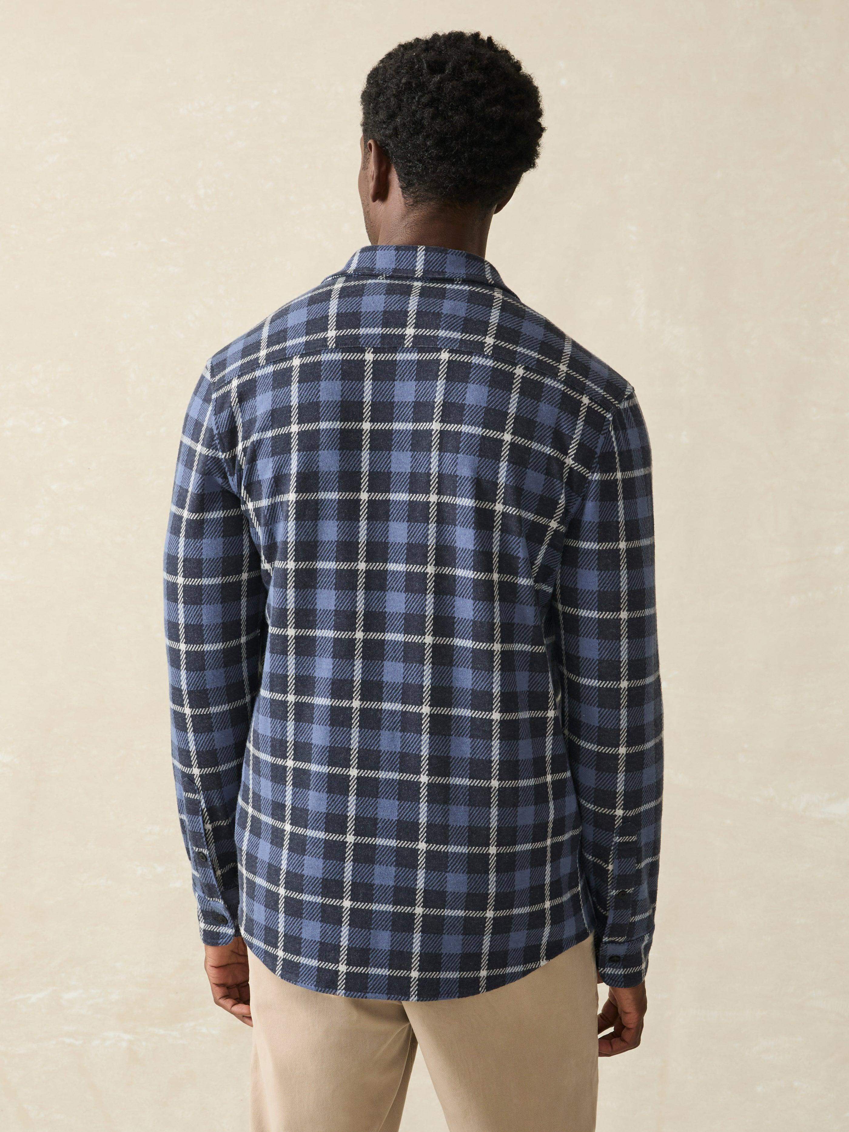 Legendâ„?Sweater Shirt - Blue Winds Plaid