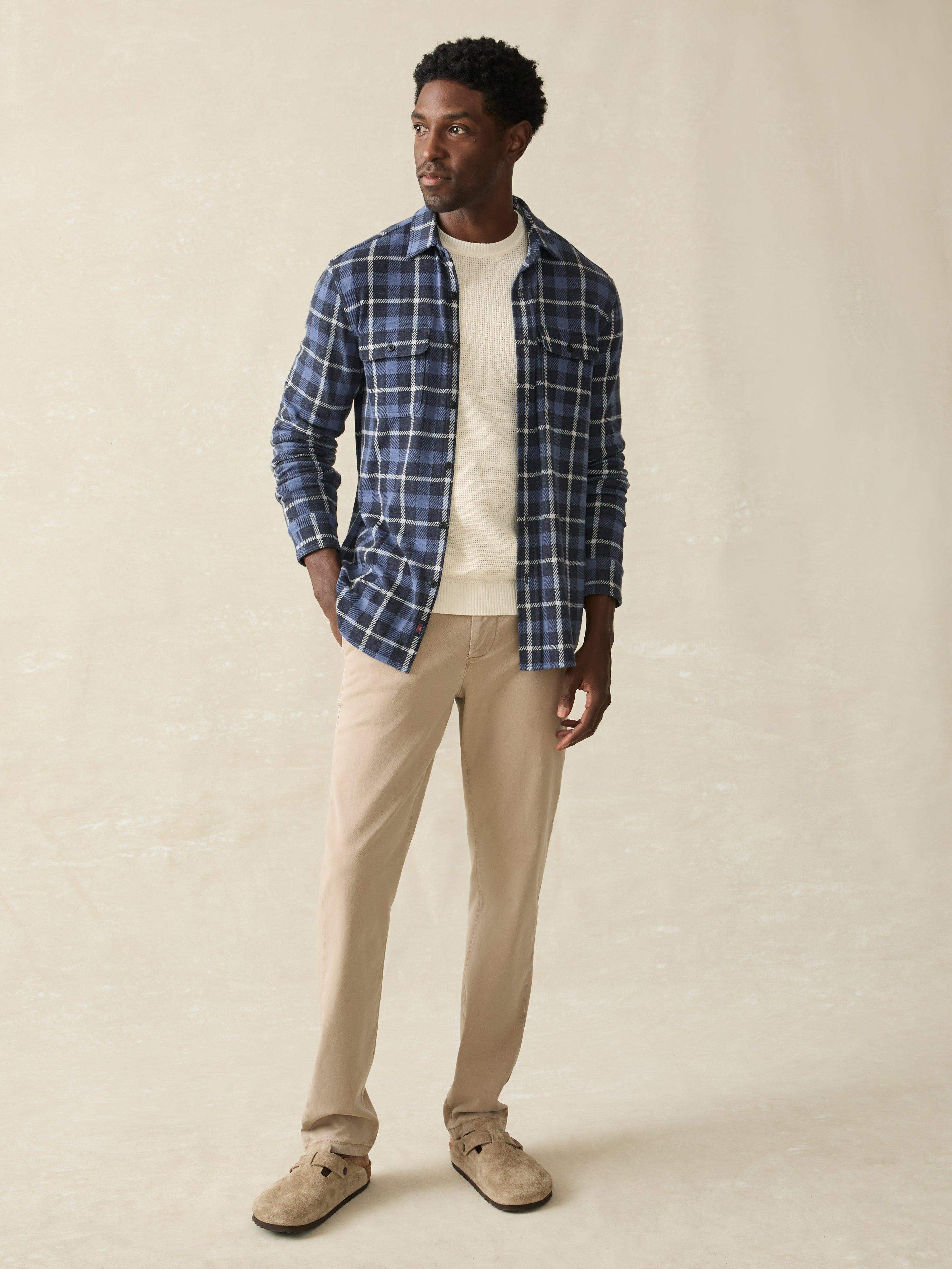 Legendâ„?Sweater Shirt - Blue Winds Plaid
