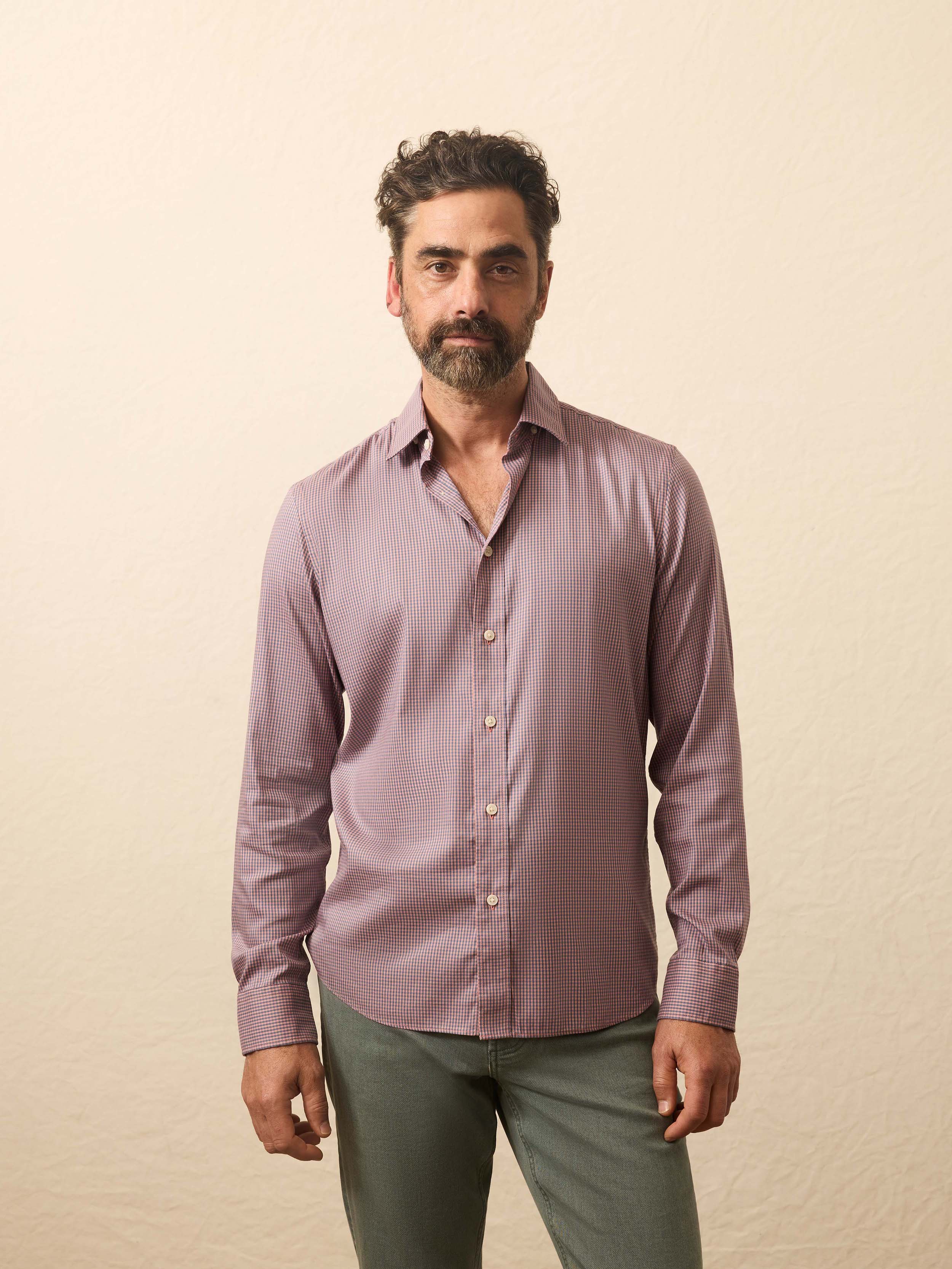 The Movementâ„?Shirt - Madder Shores Gingham
