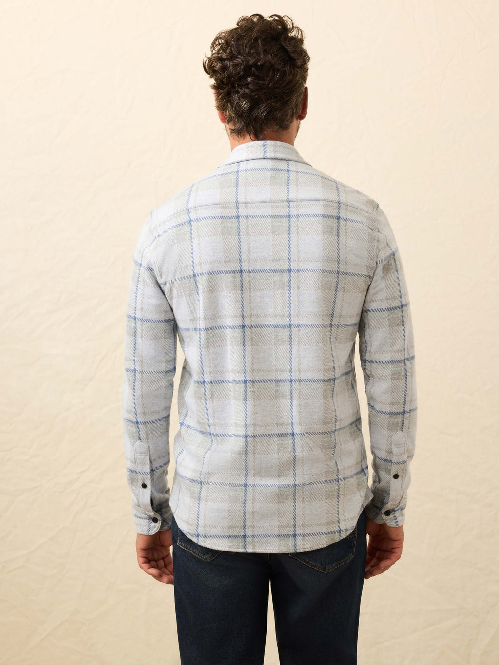 Legendâ„?Sweater Shirt - Maine Sky Plaid