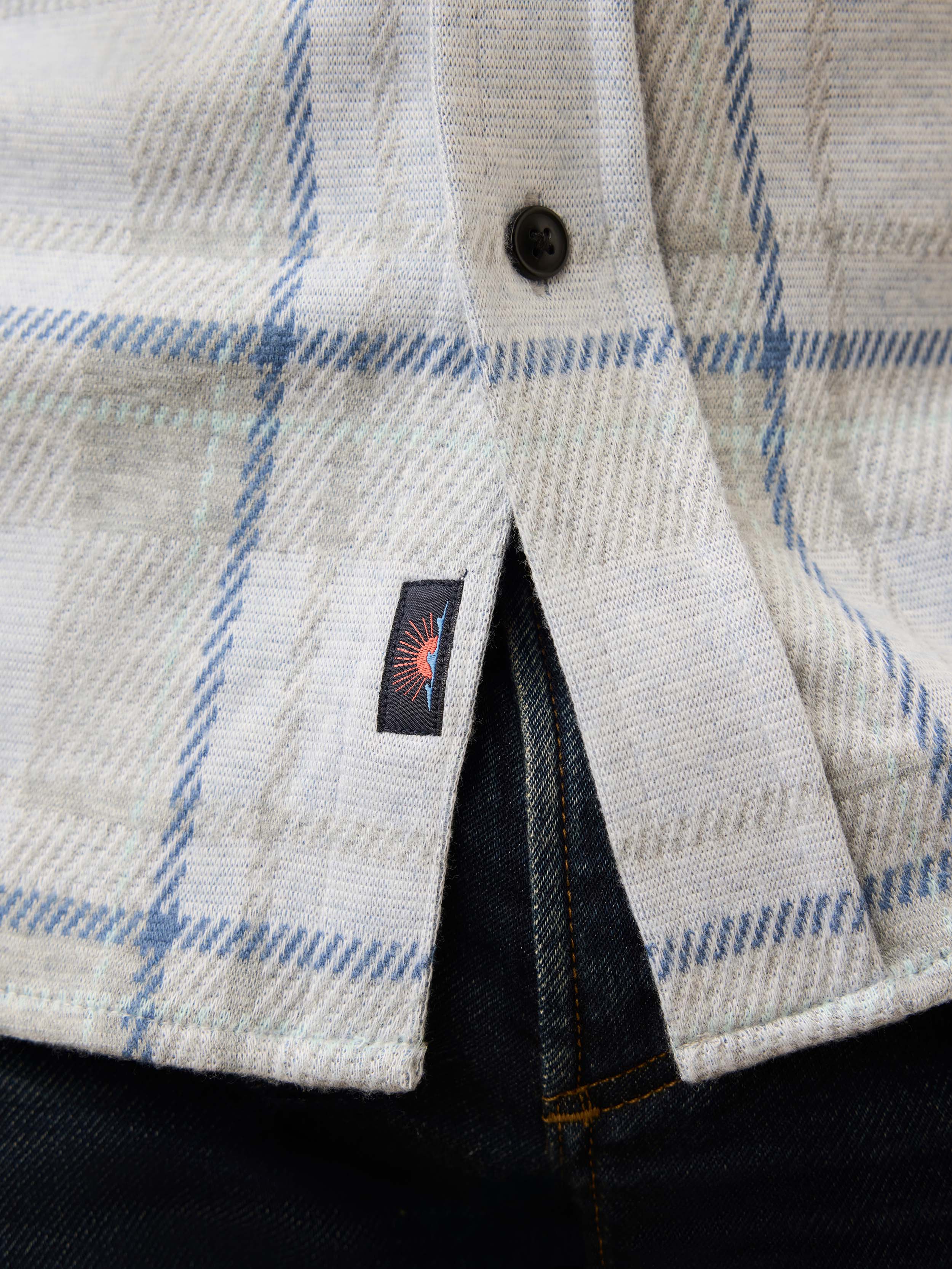 Legendâ„?Sweater Shirt - Maine Sky Plaid