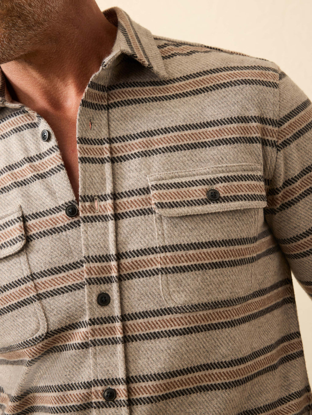 Legendâ„?Sweater Shirt - Rock Coast Stripe