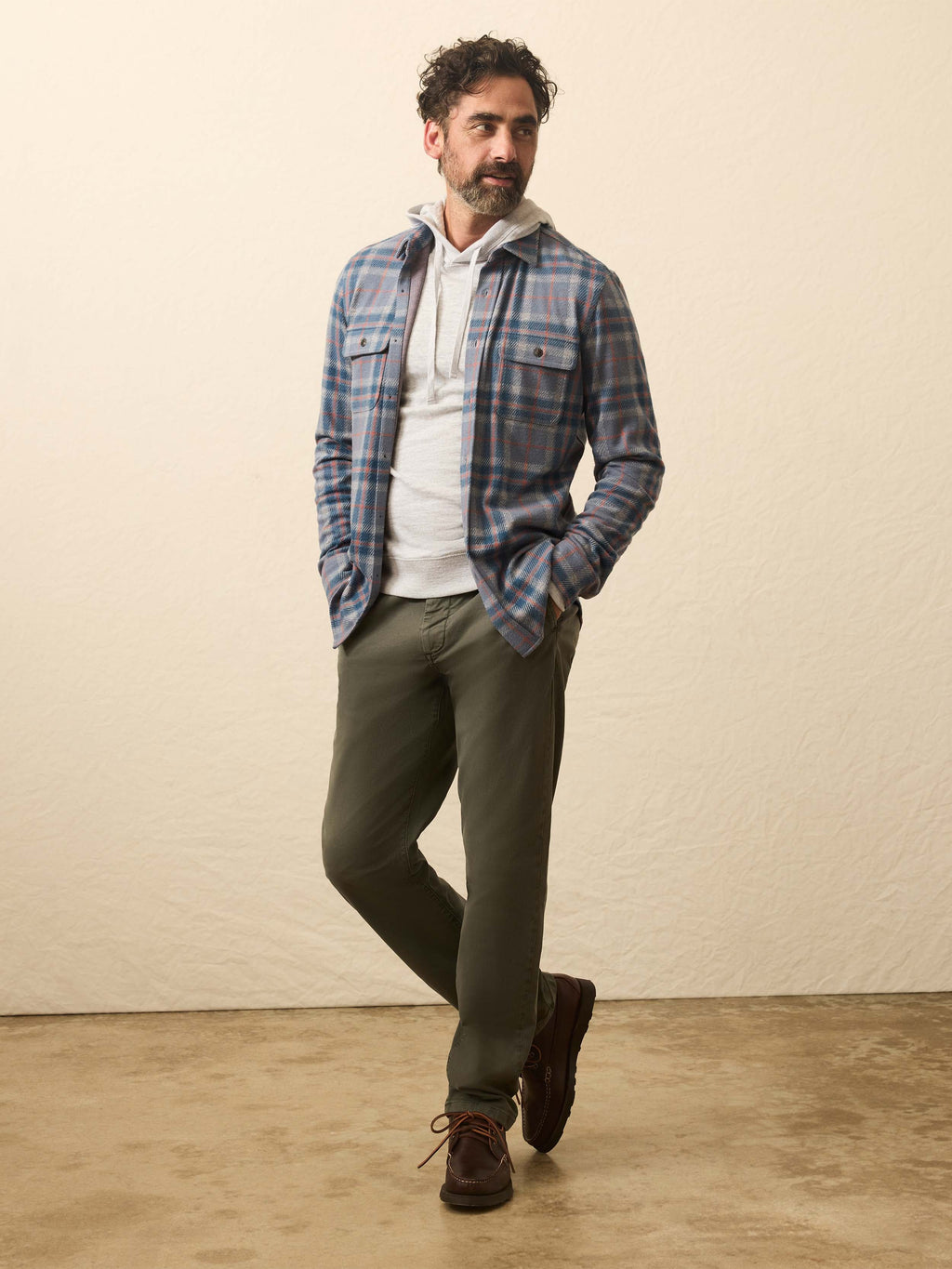 Legendâ„?Sweater Shirt - Three Lakes Plaid