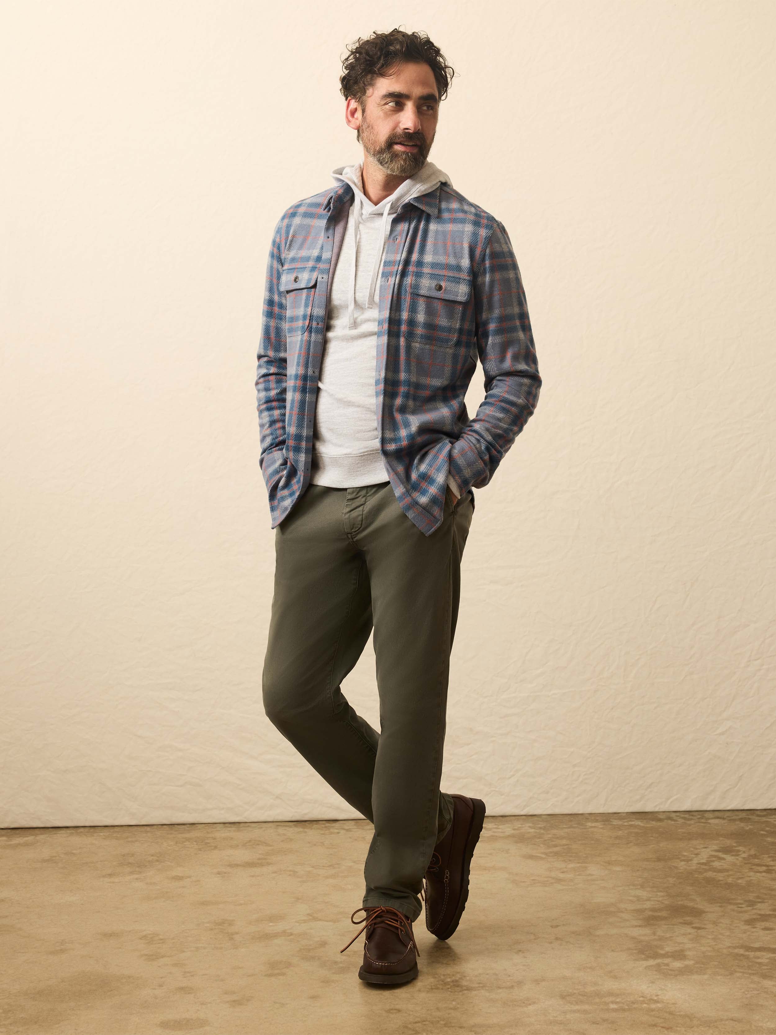 Legendâ„?Sweater Shirt - Three Lakes Plaid
