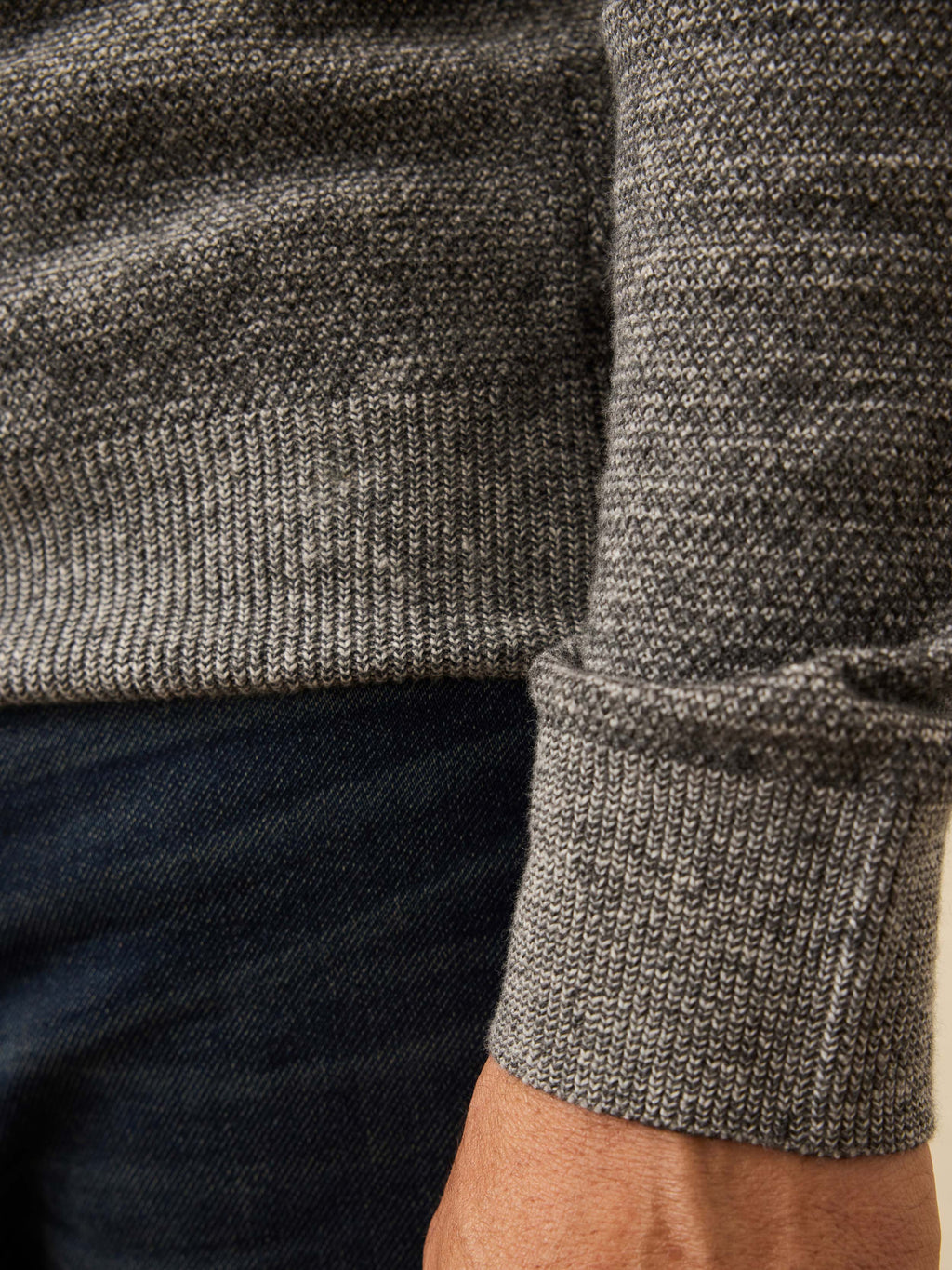 Jackson Crew Sweater - Dark Ash Feeder