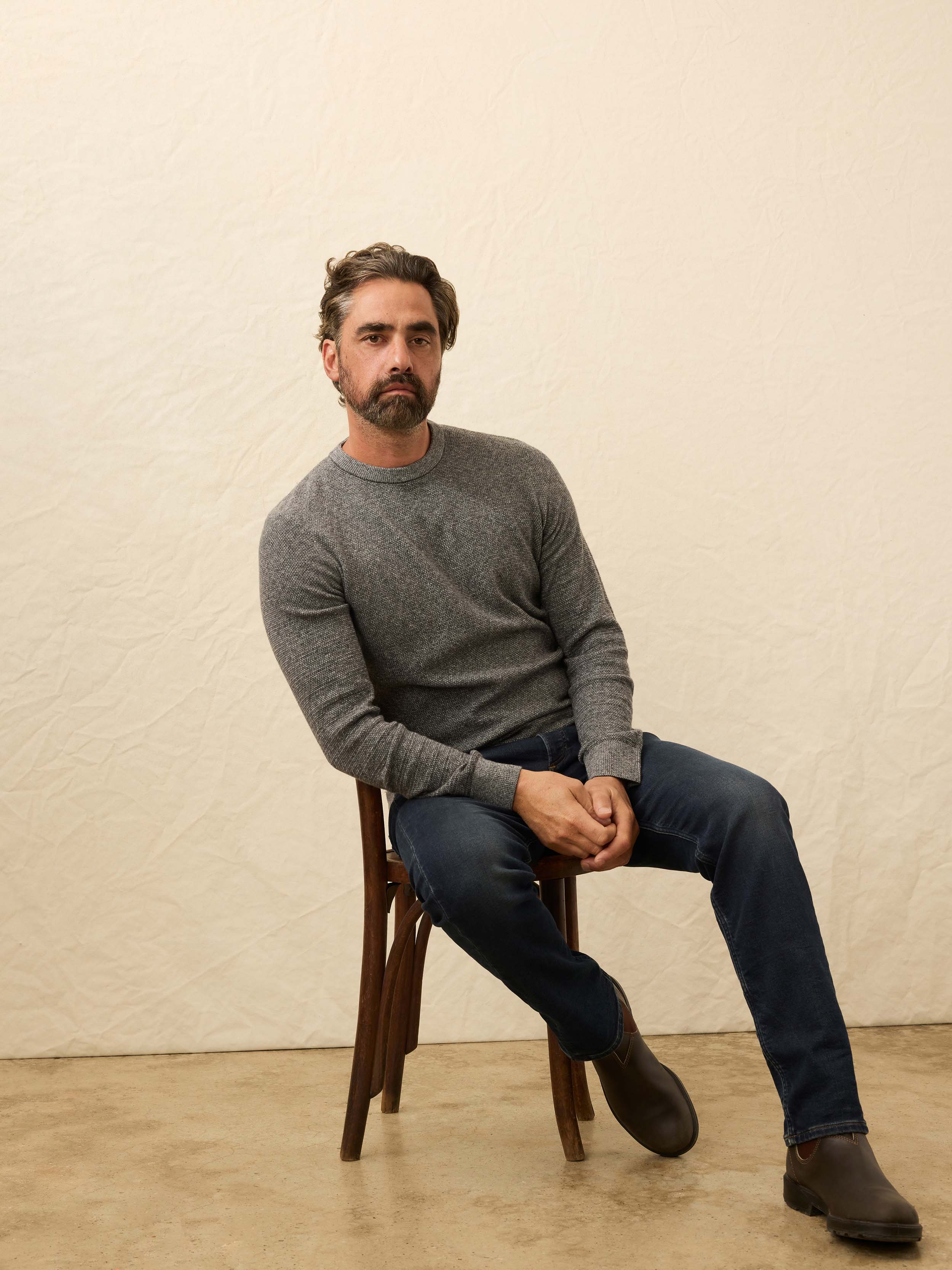 Jackson Crew Sweater - Dark Ash Feeder