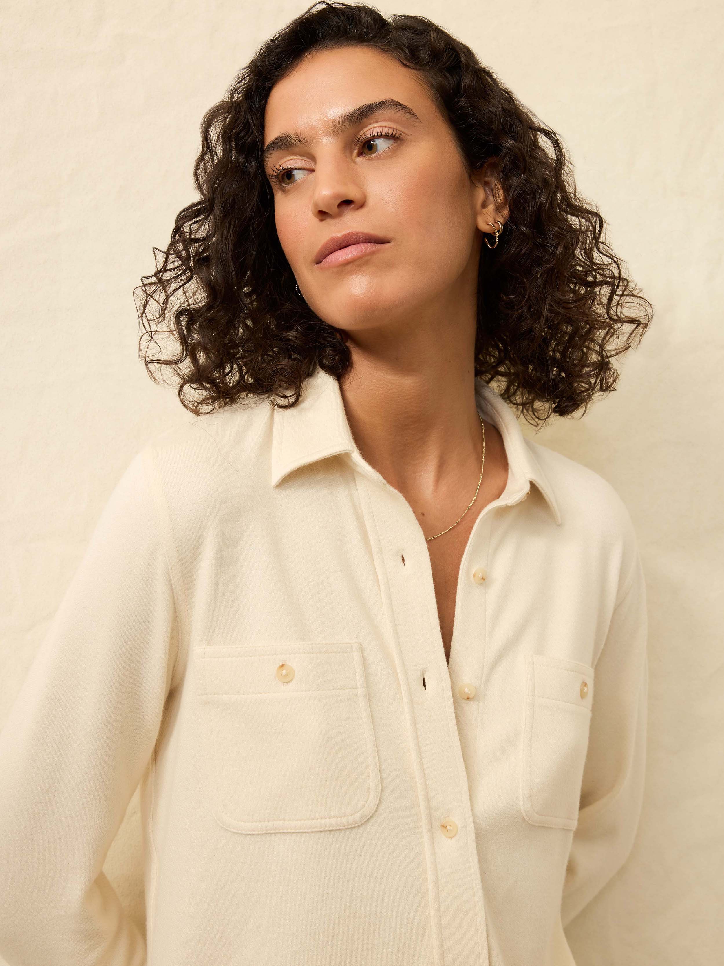 Legendâ„?Sweater Shirt - Light Oatmeal Twill