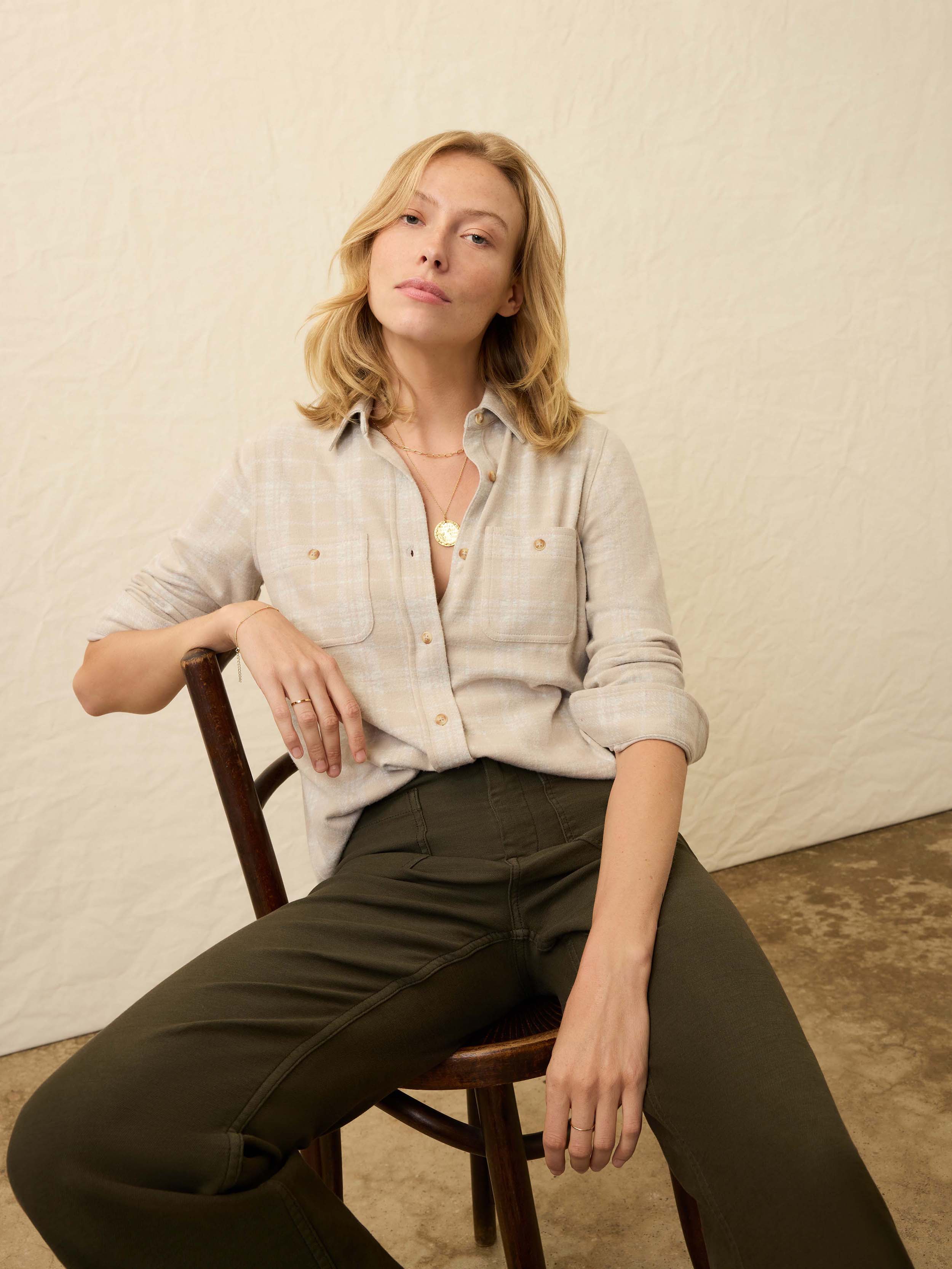 Legendâ„?Sweater Shirt - Desert Plains Plaid