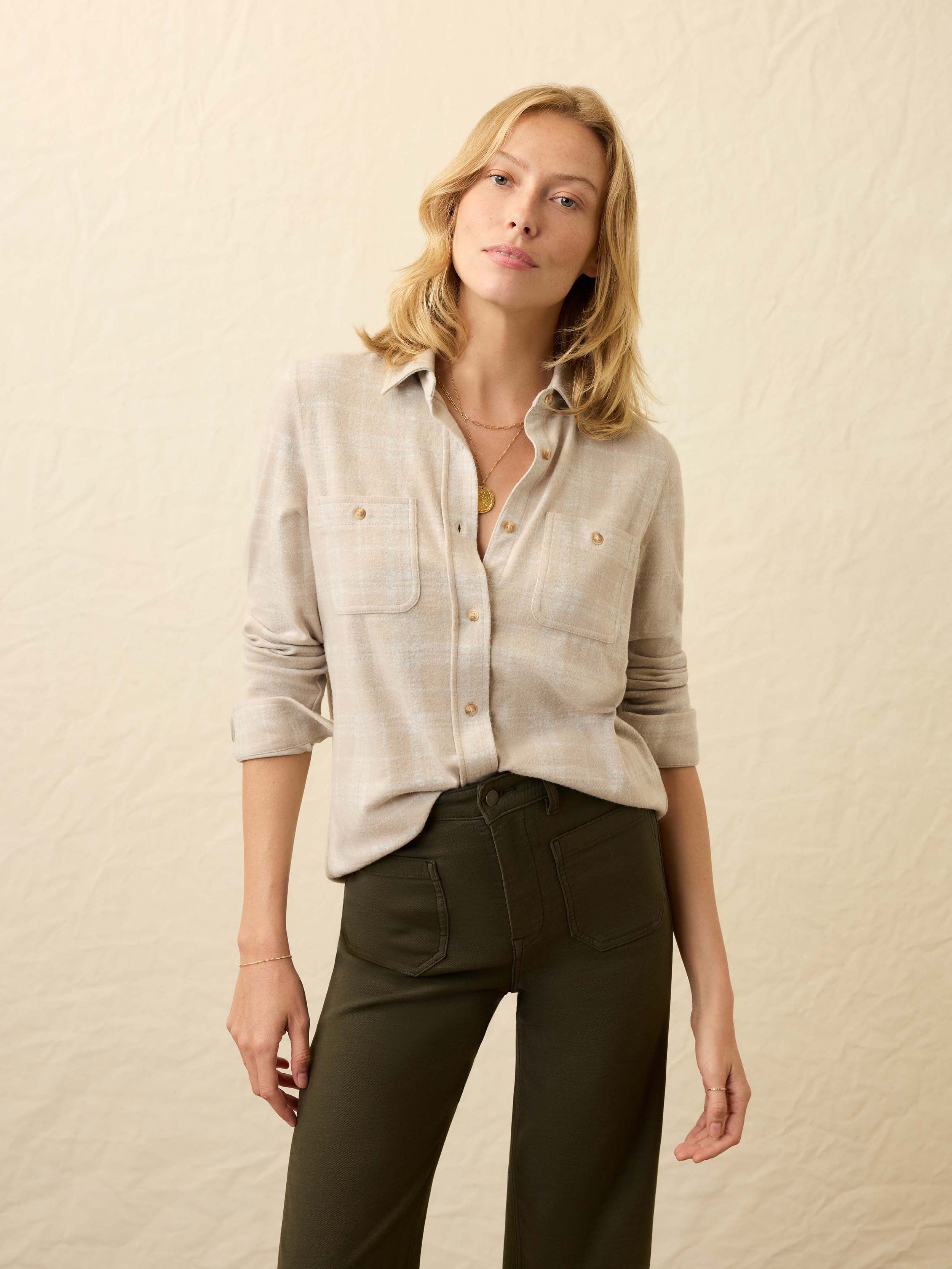 Legendâ„?Sweater Shirt - Desert Plains Plaid