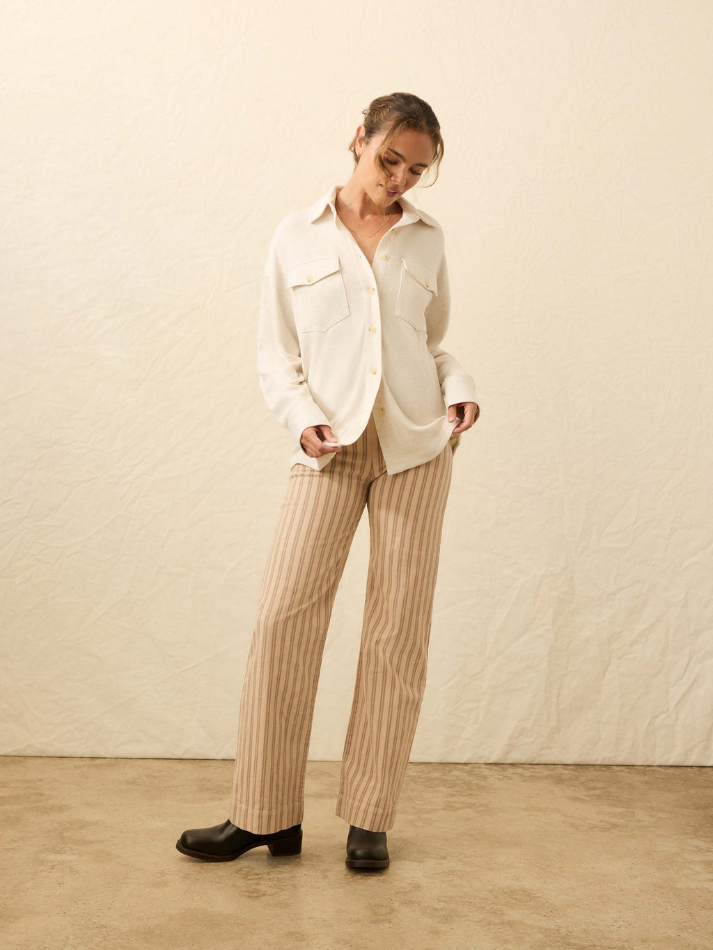 Legendâ„?Sweater Overshirt - Off White