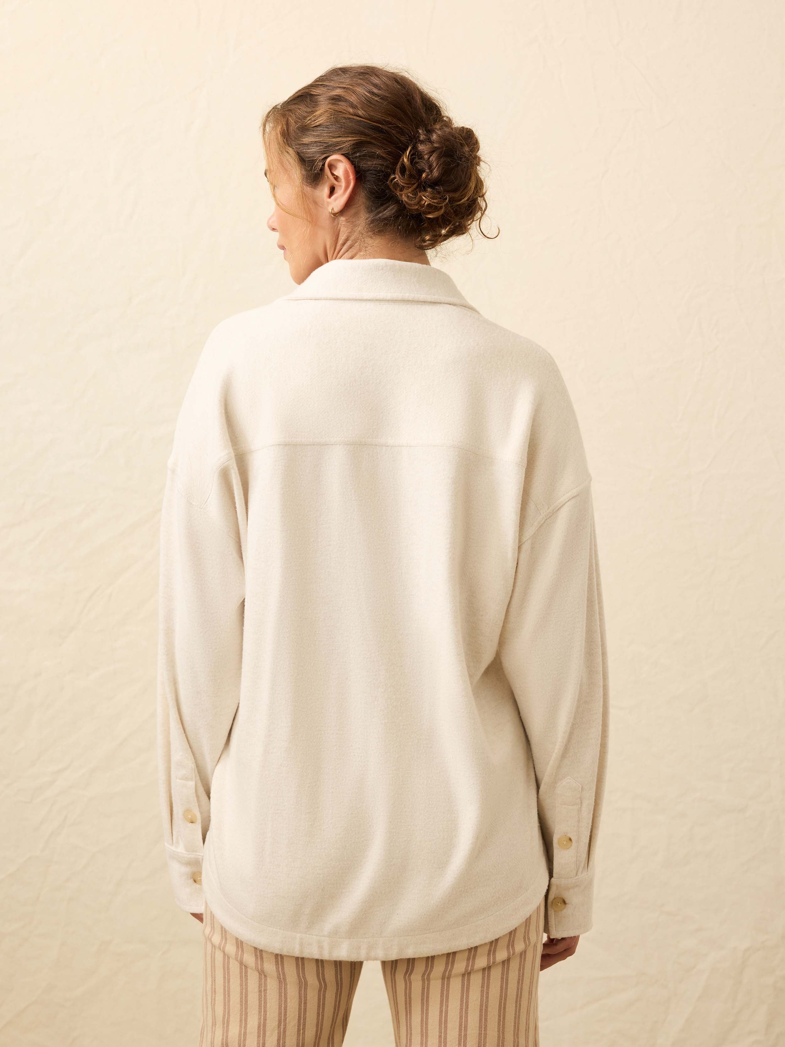 Legendâ„?Sweater Overshirt - Off White