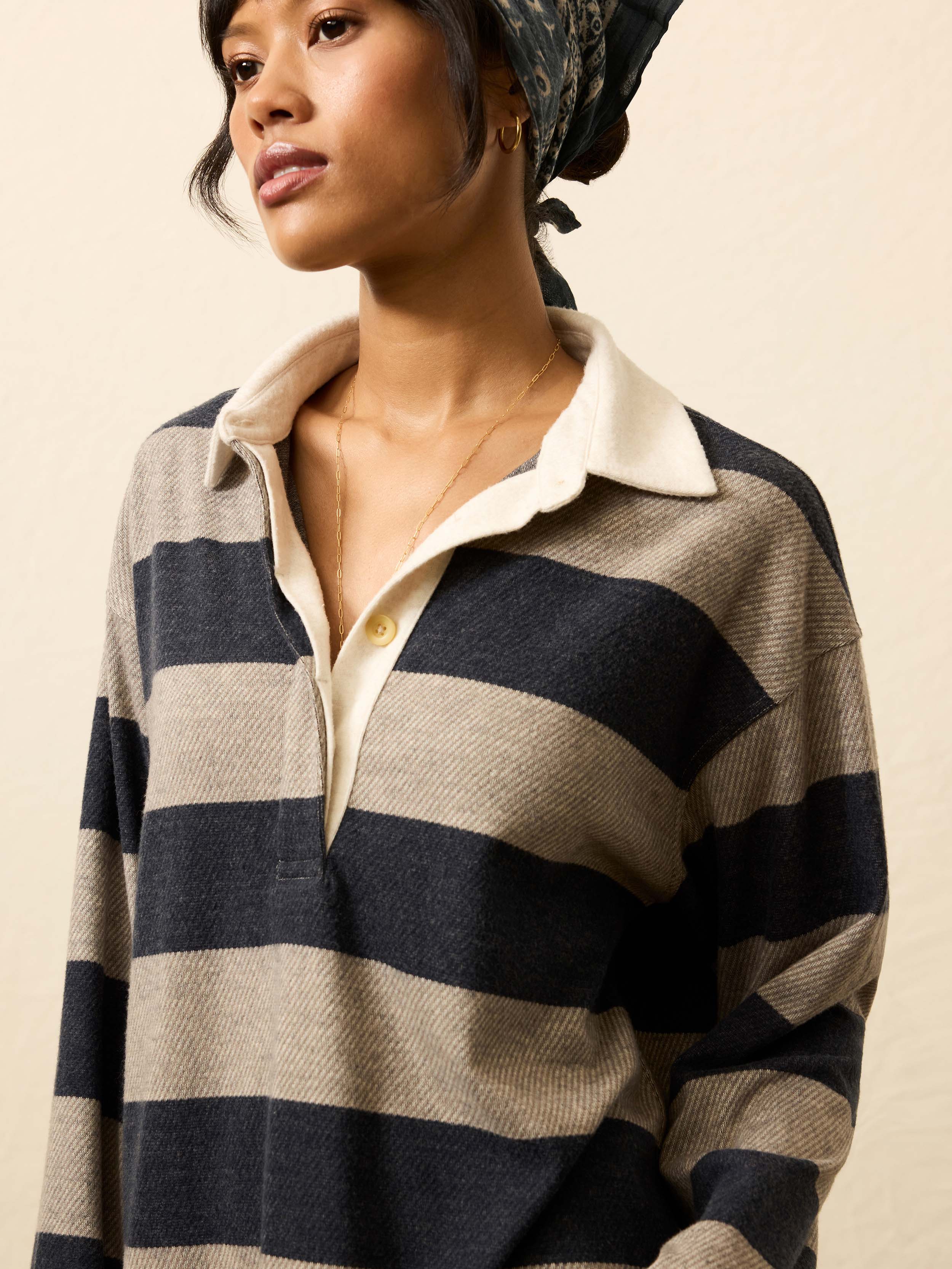 Legendâ„?Sweater Rugby Popover - Navy Rugby