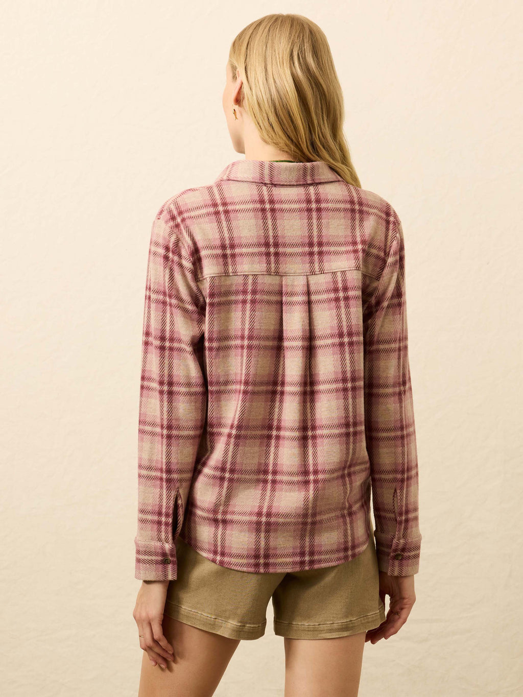 Legendâ„?Sweater Classic Shirt - Berry Coast Plaid