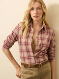 Legendâ„?Sweater Classic Shirt - Berry Coast Plaid