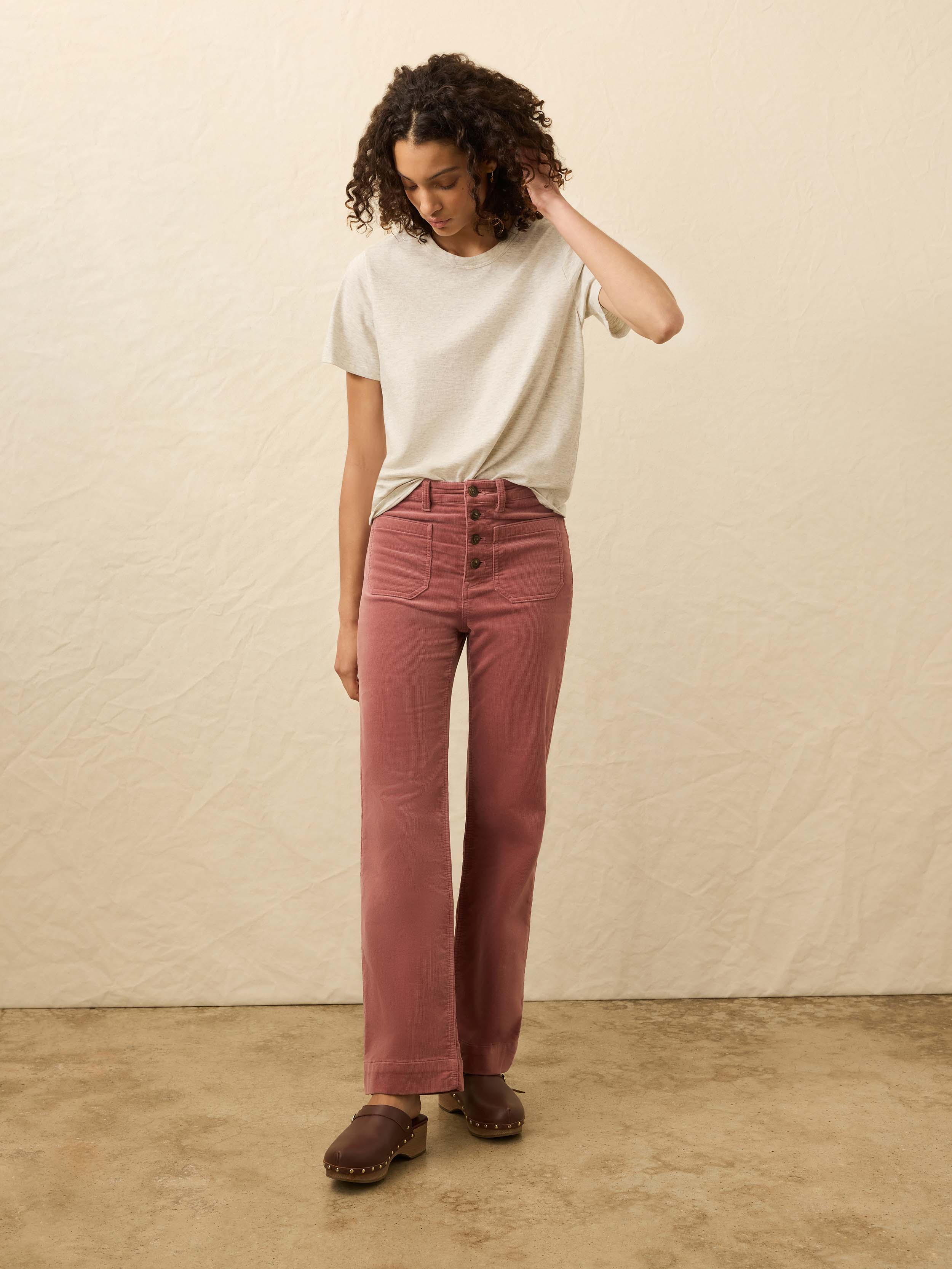 Sunwashed Regenerative Tee - Island Dune Heather