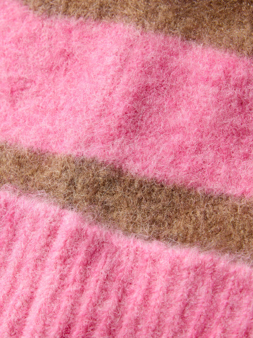 Apres Alpaca Pom Beanie - Pink Opal