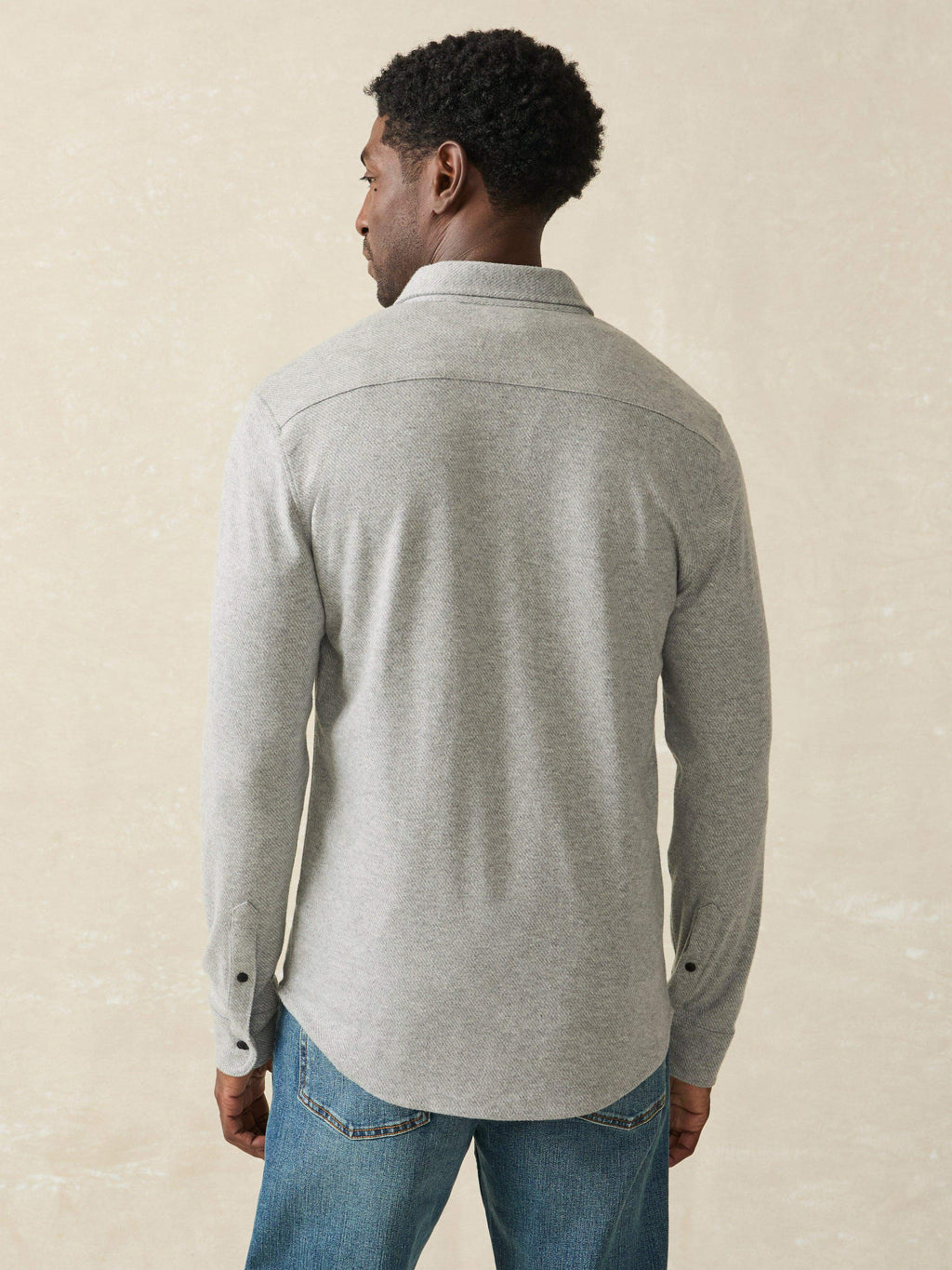 Legendâ„?Sweater Shirt (Single Pocket) - Fossil Grey Twill
