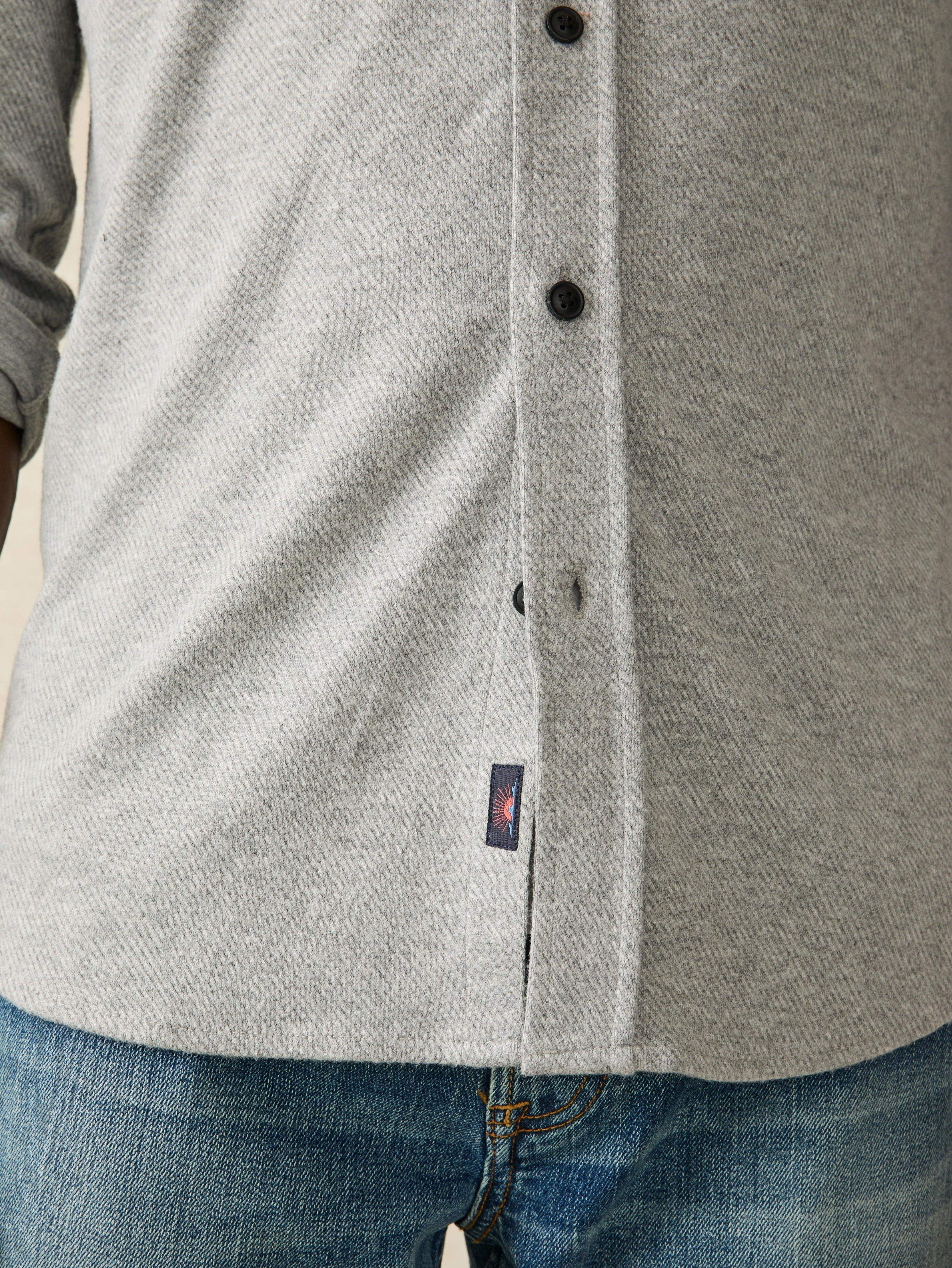 Legendâ„?Sweater Shirt (Single Pocket) - Fossil Grey Twill