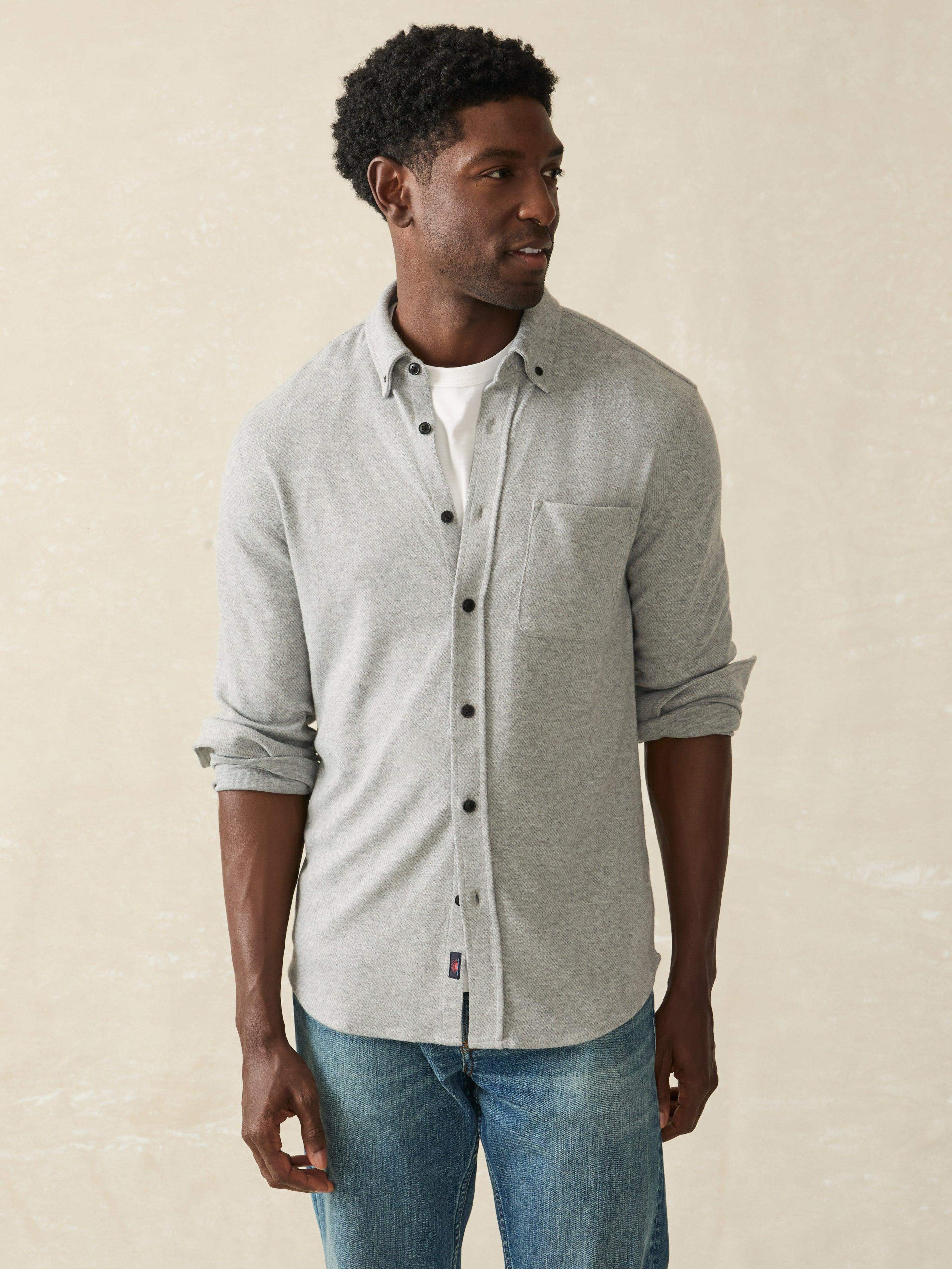 Legendâ„?Sweater Shirt (Single Pocket) - Fossil Grey Twill