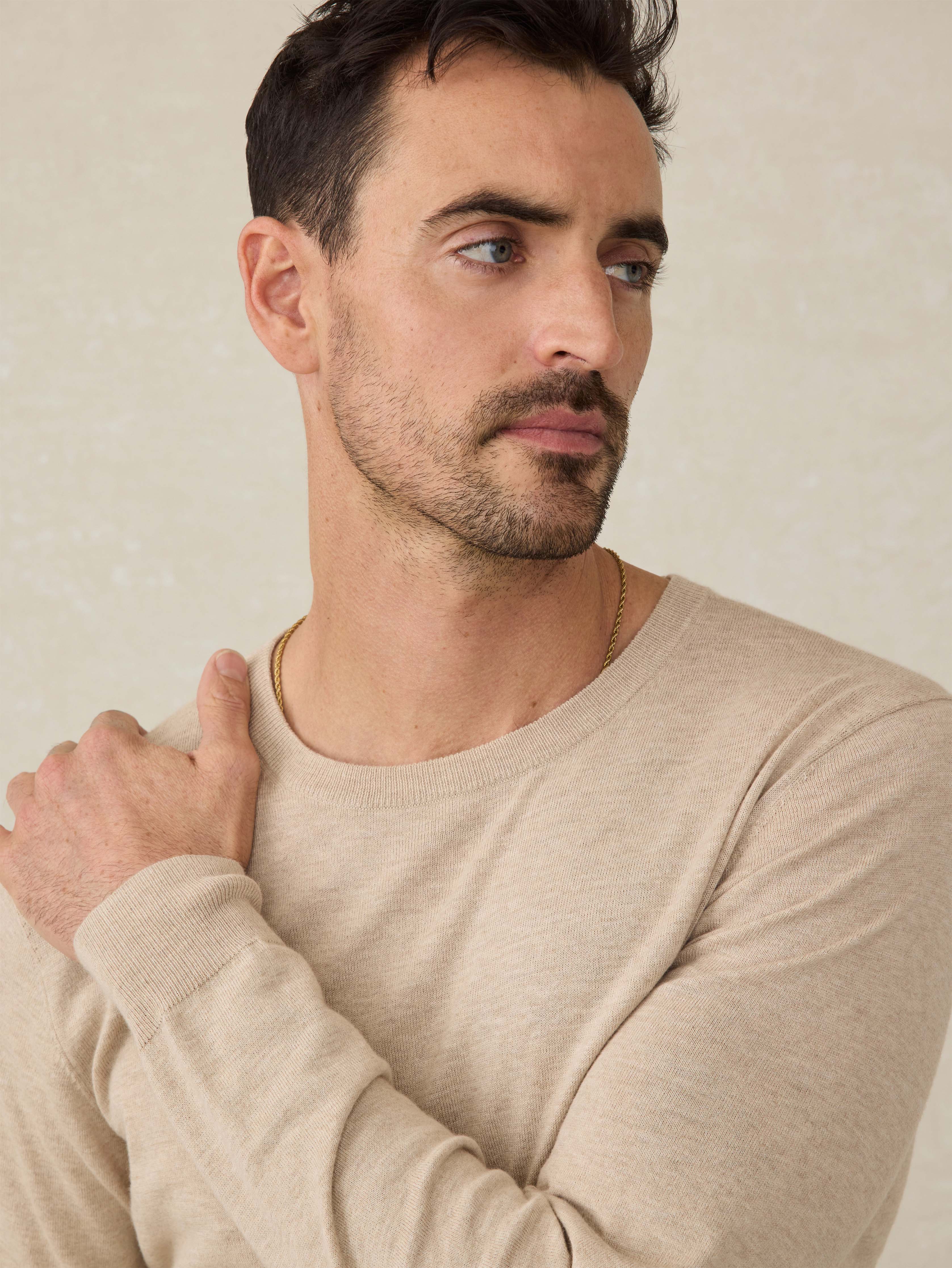 Movementâ„?Crewneck Sweater - Soft Dune Heather