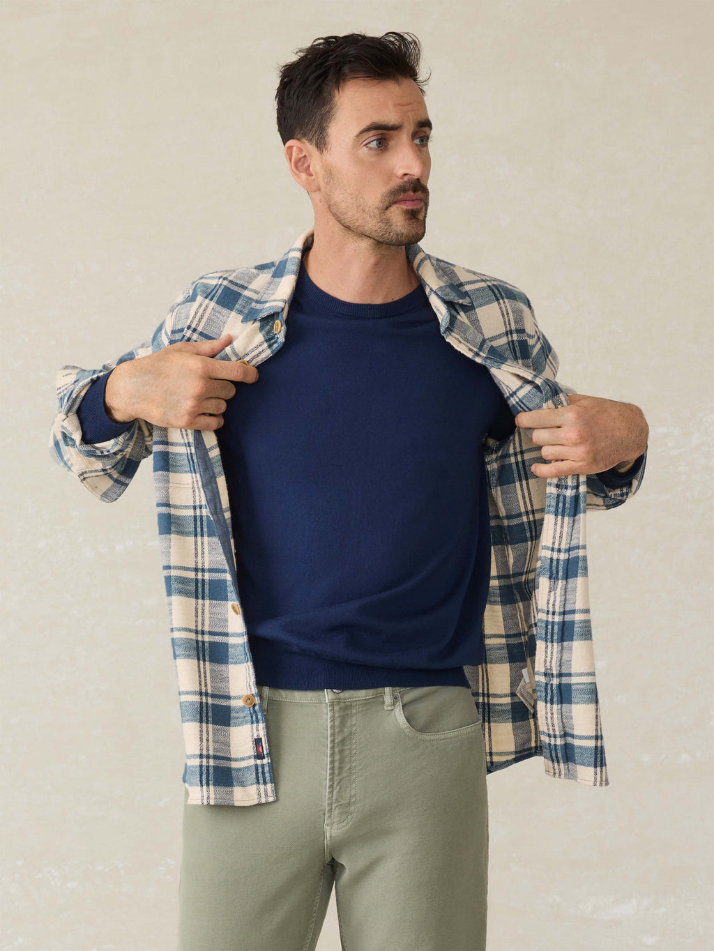 Movementâ„?Crewneck Sweater - Marine Navy