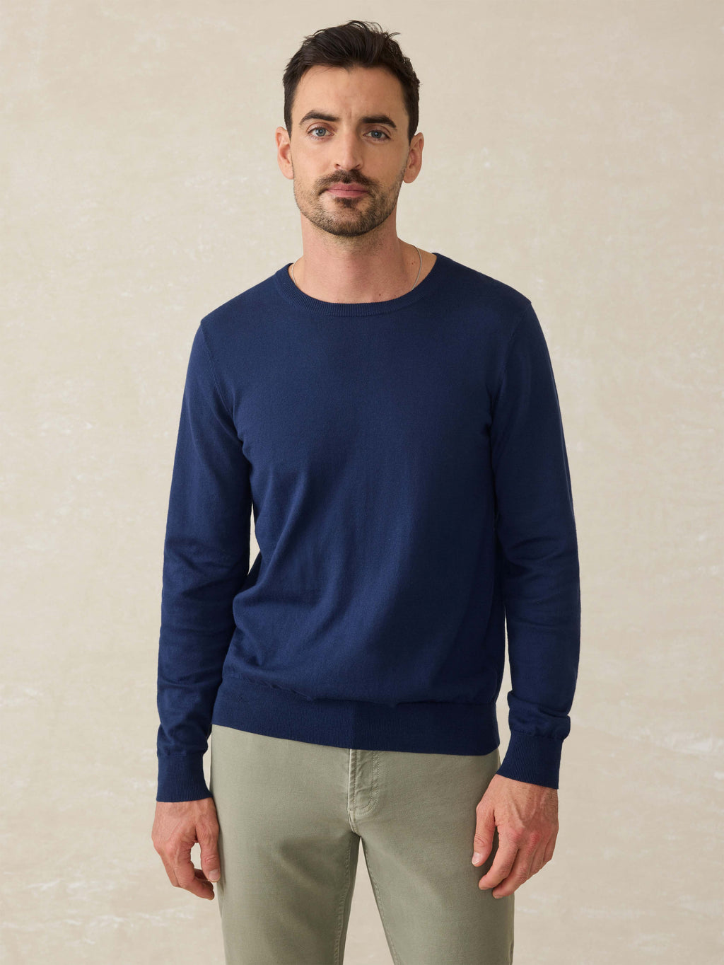 Movementâ„?Crewneck Sweater - Marine Navy