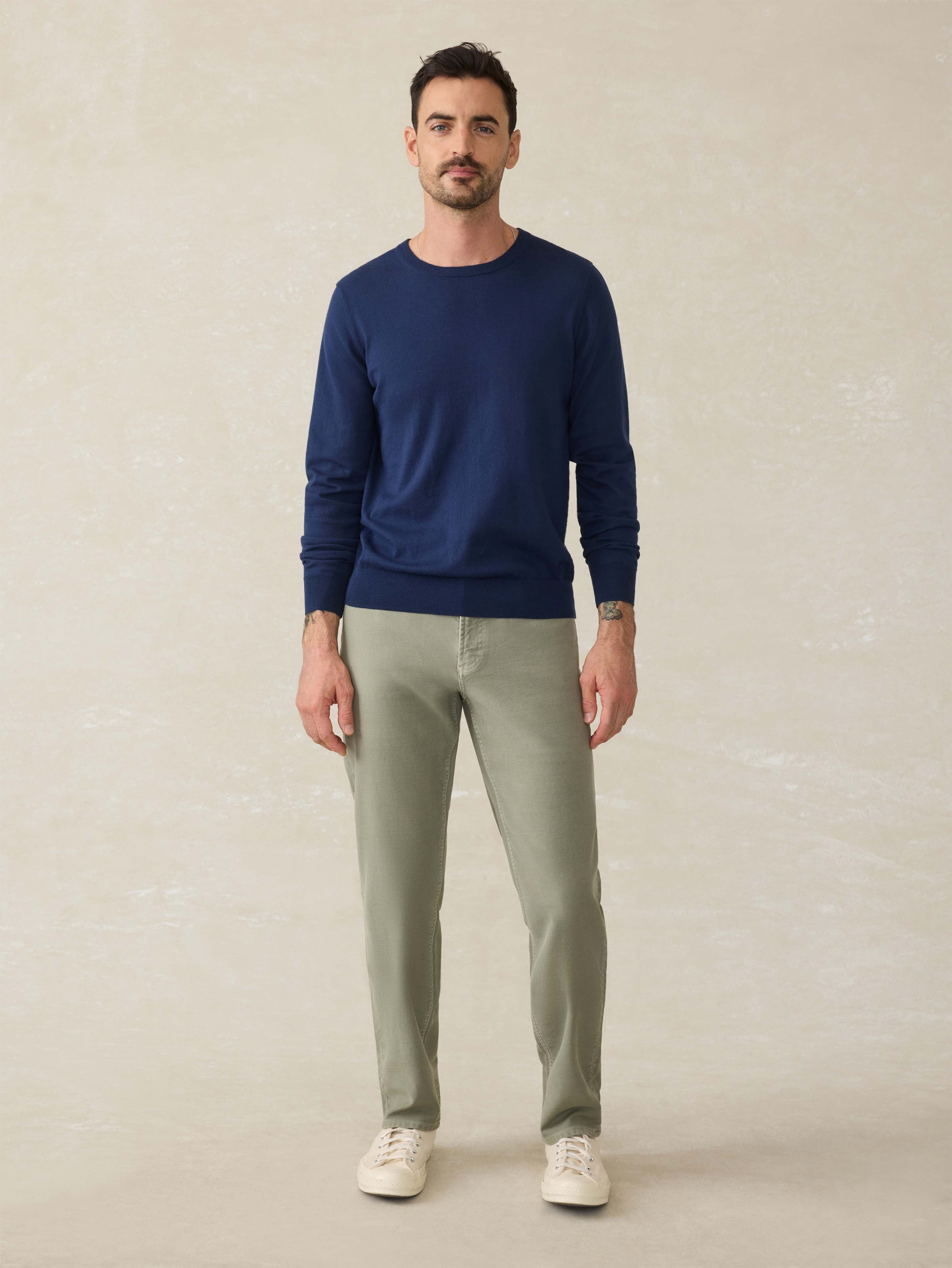 Movementâ„?Crewneck Sweater - Marine Navy