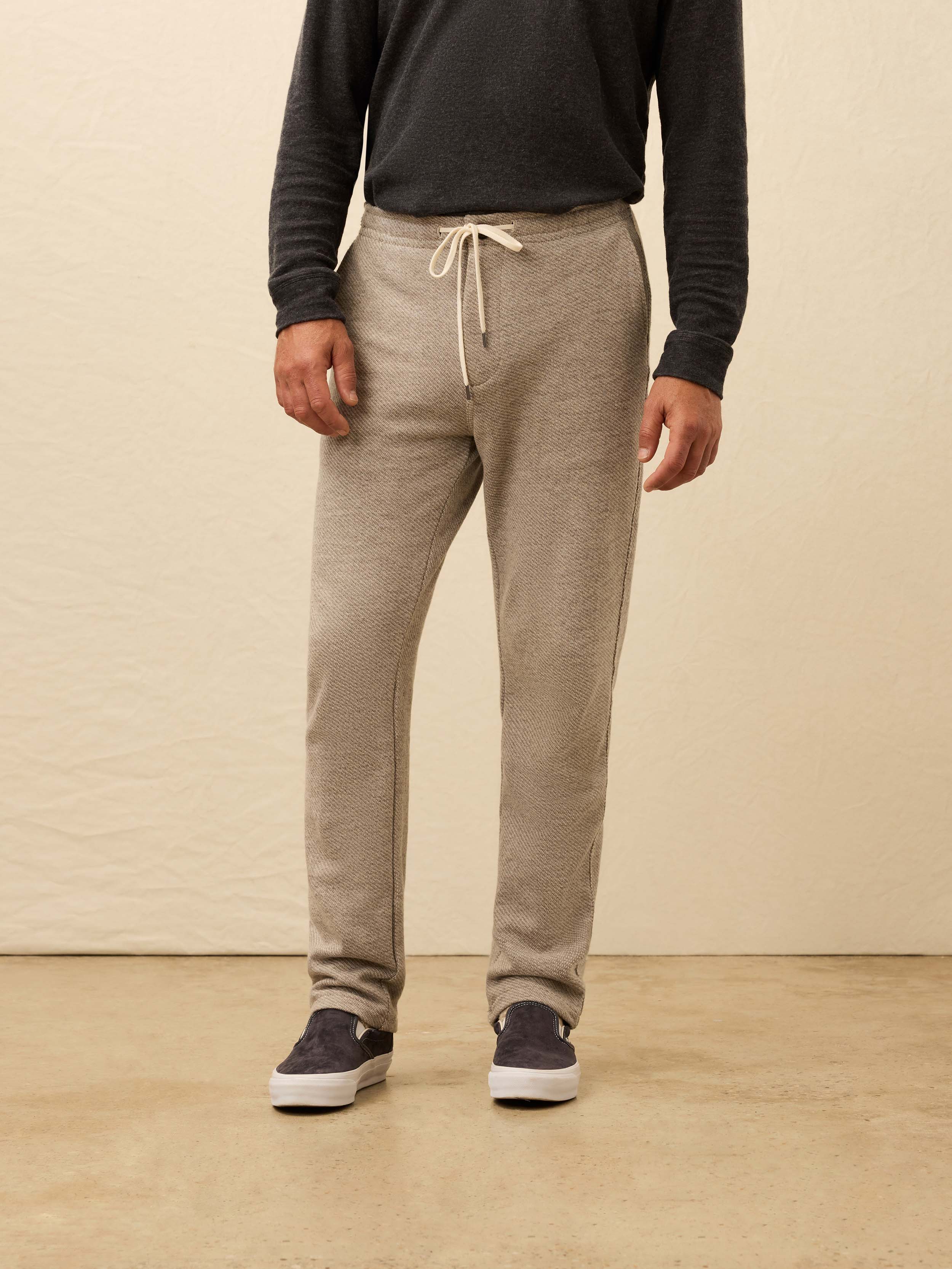 Inlet Jogger Pant - Ivory Hill Melange