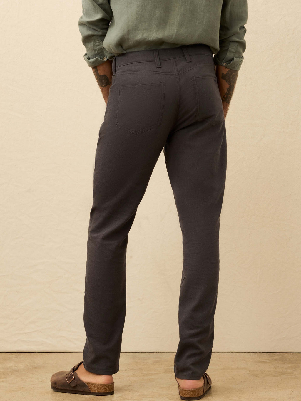Movementâ„?Linen 5-Pocket Pant - Washed Black