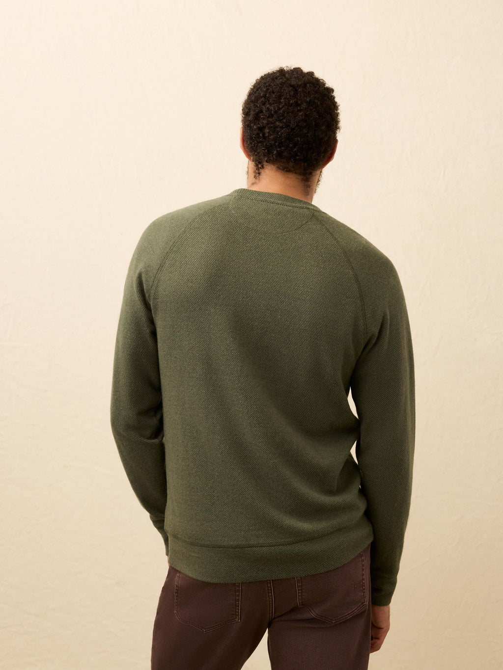 Legendâ„?Sweater Crew - Fall Evergreen Twill
