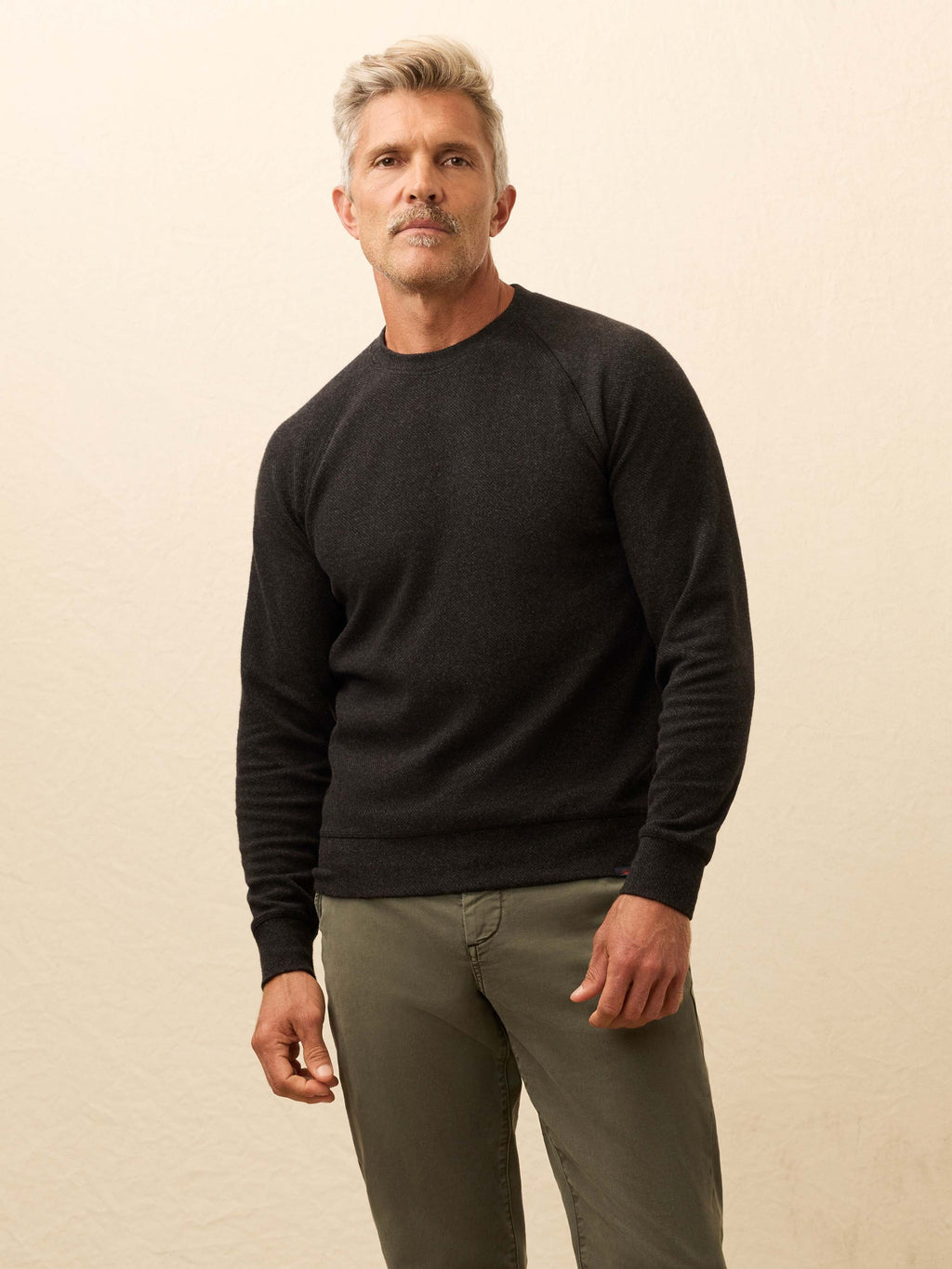 Legendâ„?Sweater Crew - Heathered Black Twill