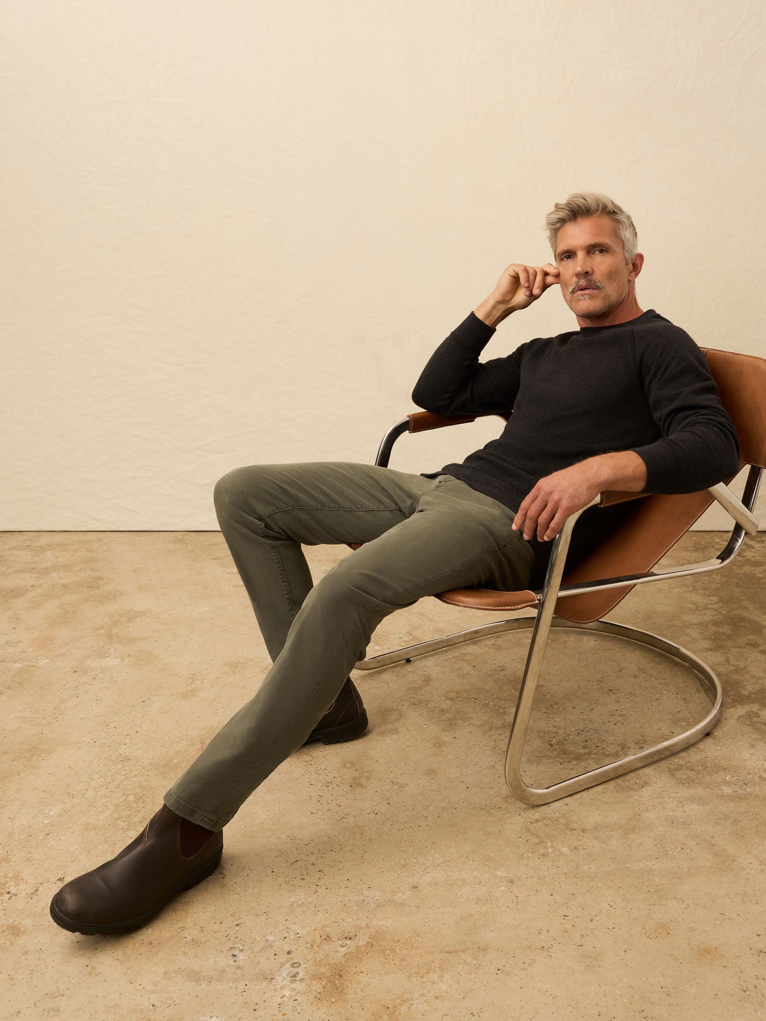 Legendâ„?Sweater Crew - Heathered Black Twill