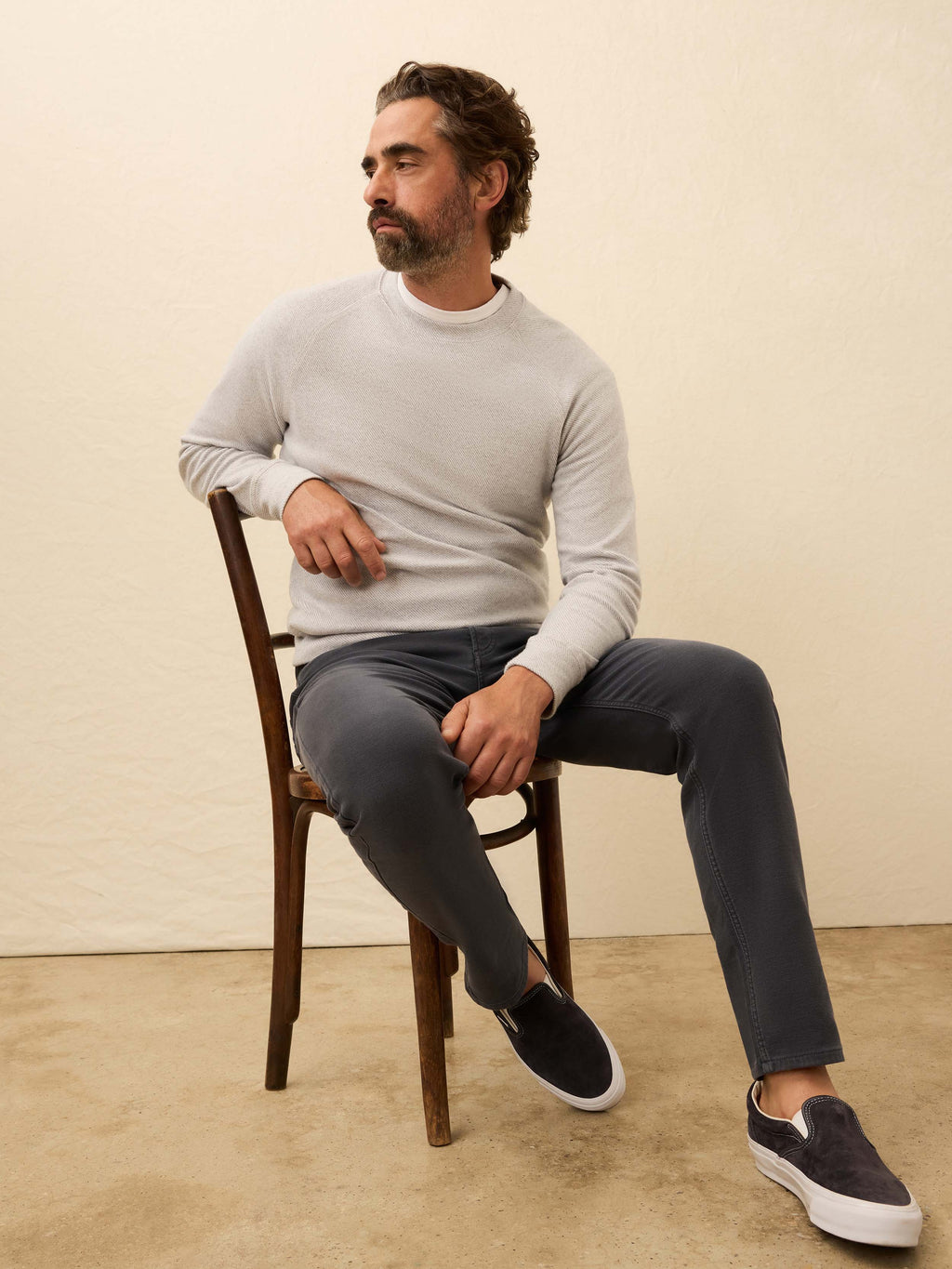 Legendâ„?Sweater Crew - Light Heather Grey