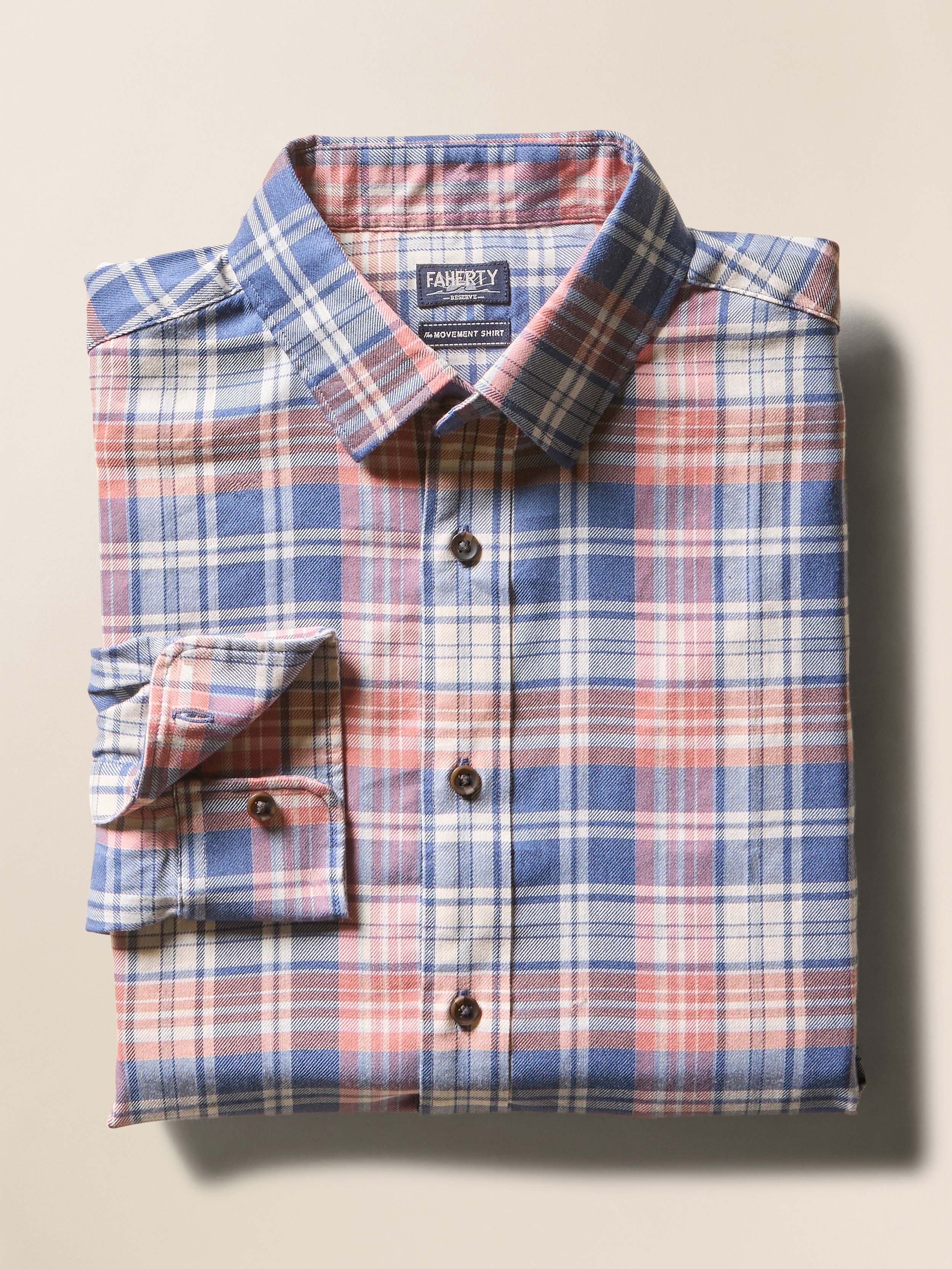 Soft Twill Movementâ„?Shirt - Autumn Plaid