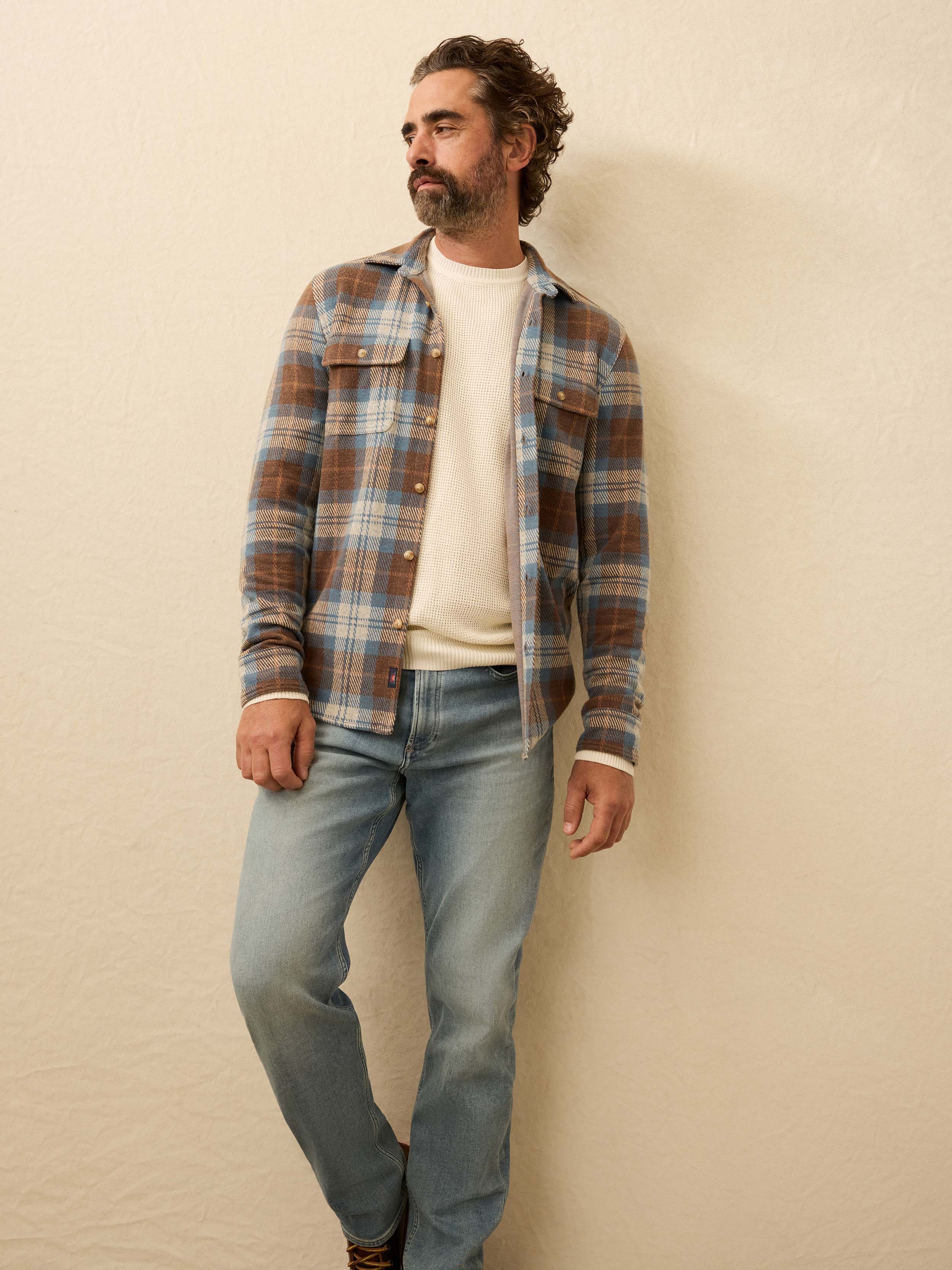 Legendâ„?Sweater Shirt - Bear River Plaid