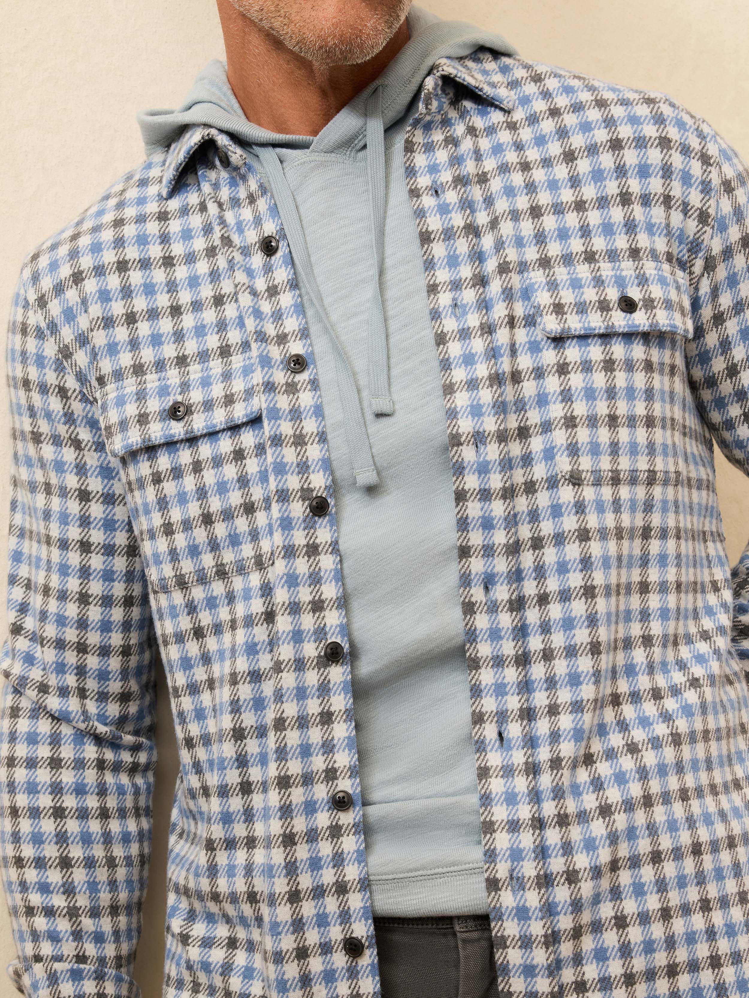 Legendâ„?Sweater Shirt - Graphite Sky Gingham