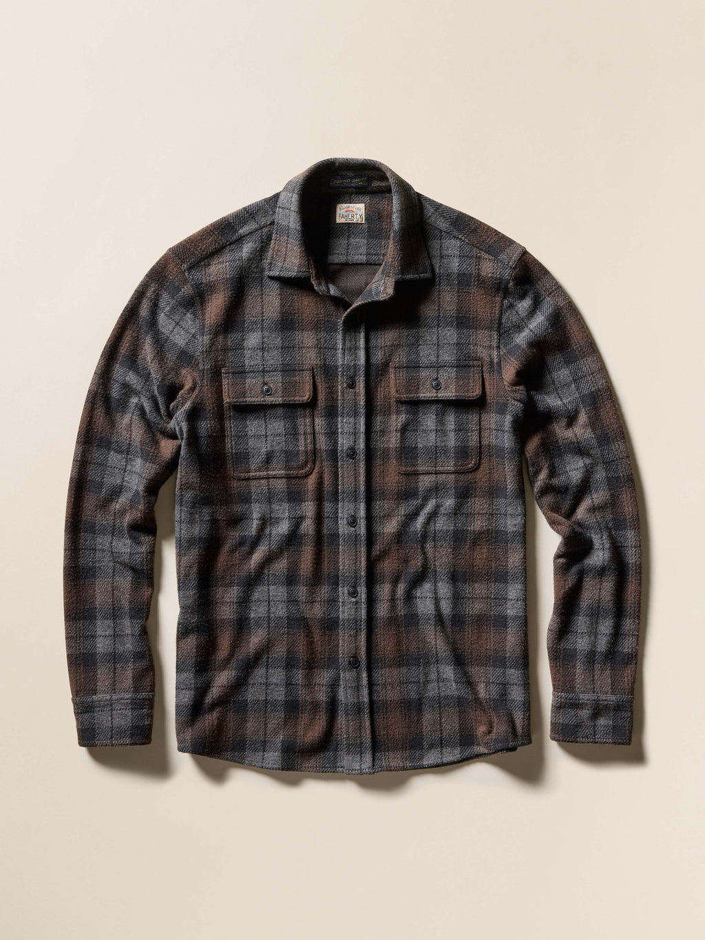 Legendâ„?Sweater Shirt - Grey Woods Plaid