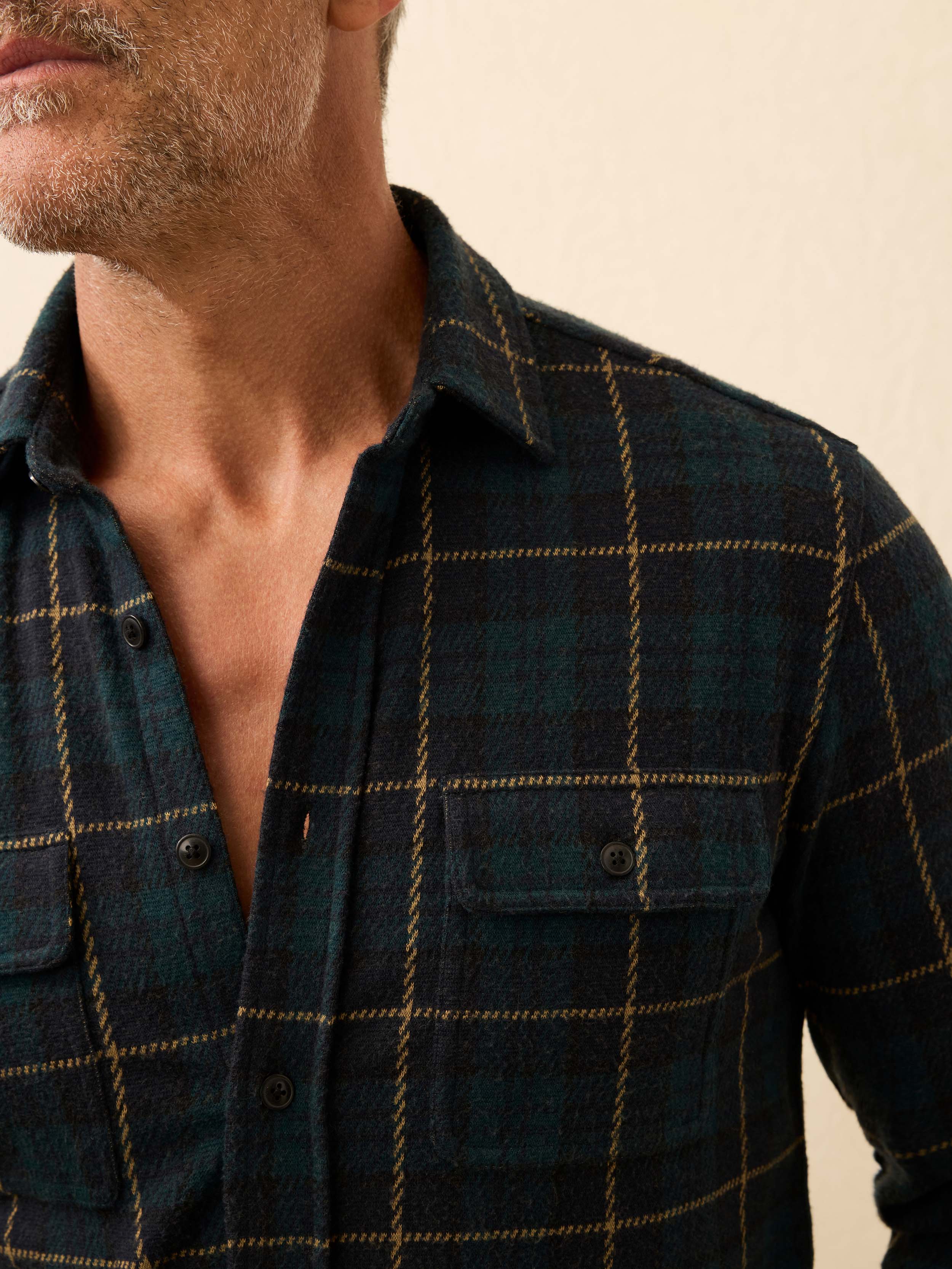 Legendâ„?Sweater Shirt - Lodge Blackwatch Plaid