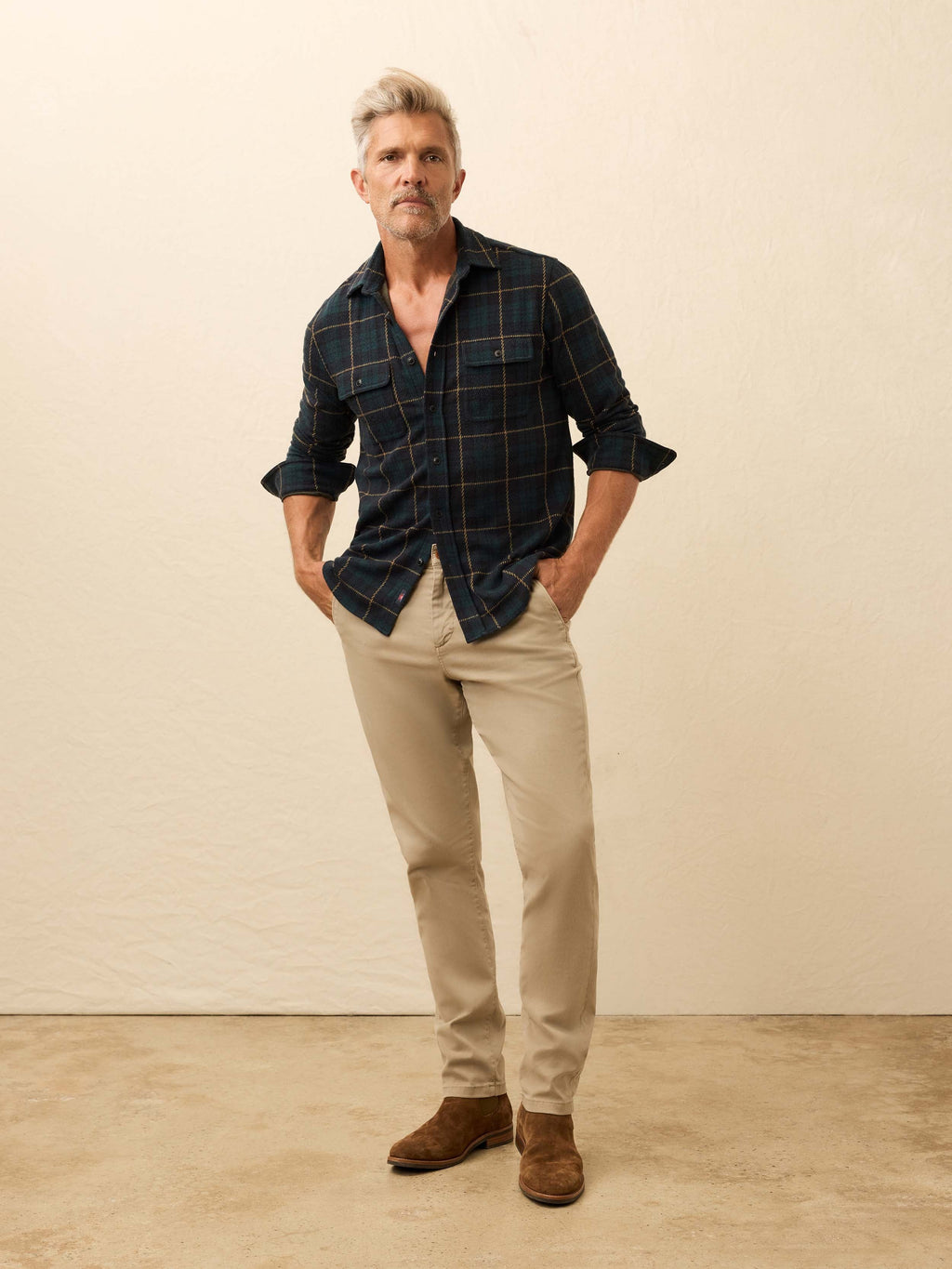 Legendâ„?Sweater Shirt - Lodge Blackwatch Plaid