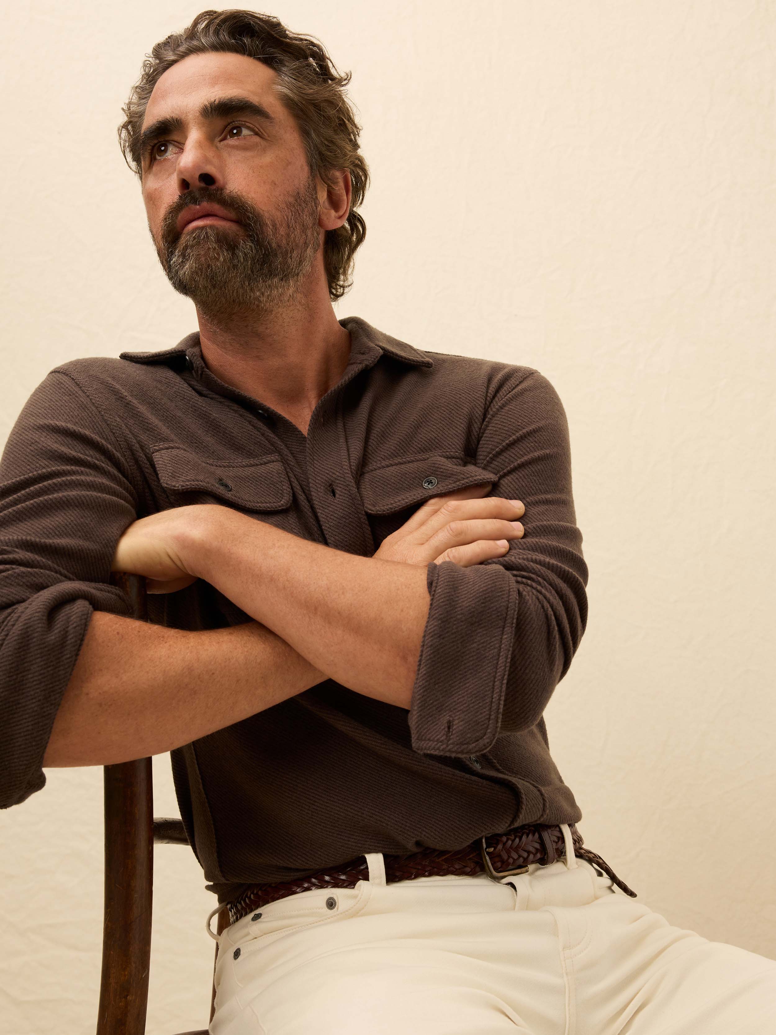 Legendâ„?Sweater Shirt - Valley Brown Twill