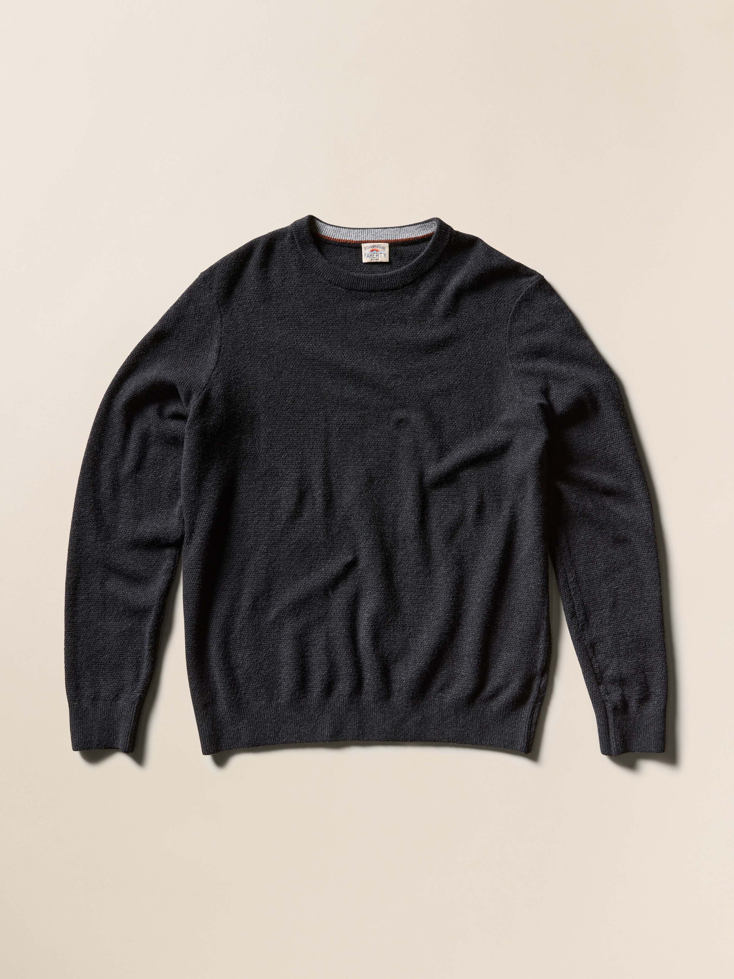 Jackson Crew Sweater - Wolf Black Heather