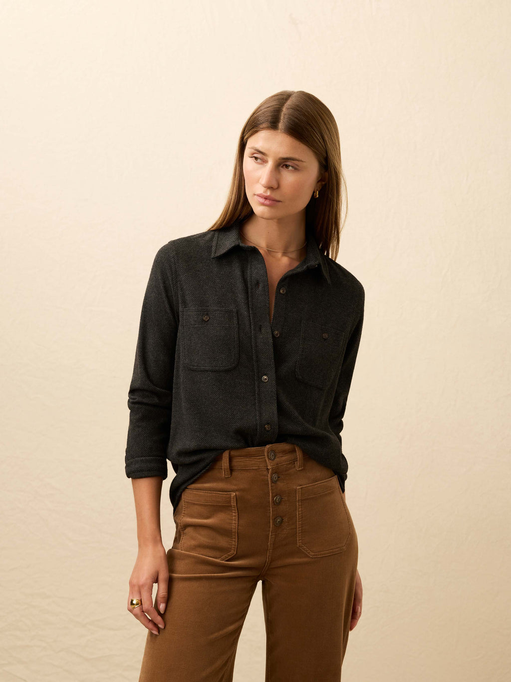 Legendâ„?Sweater Shirt - Heathered Black Twill