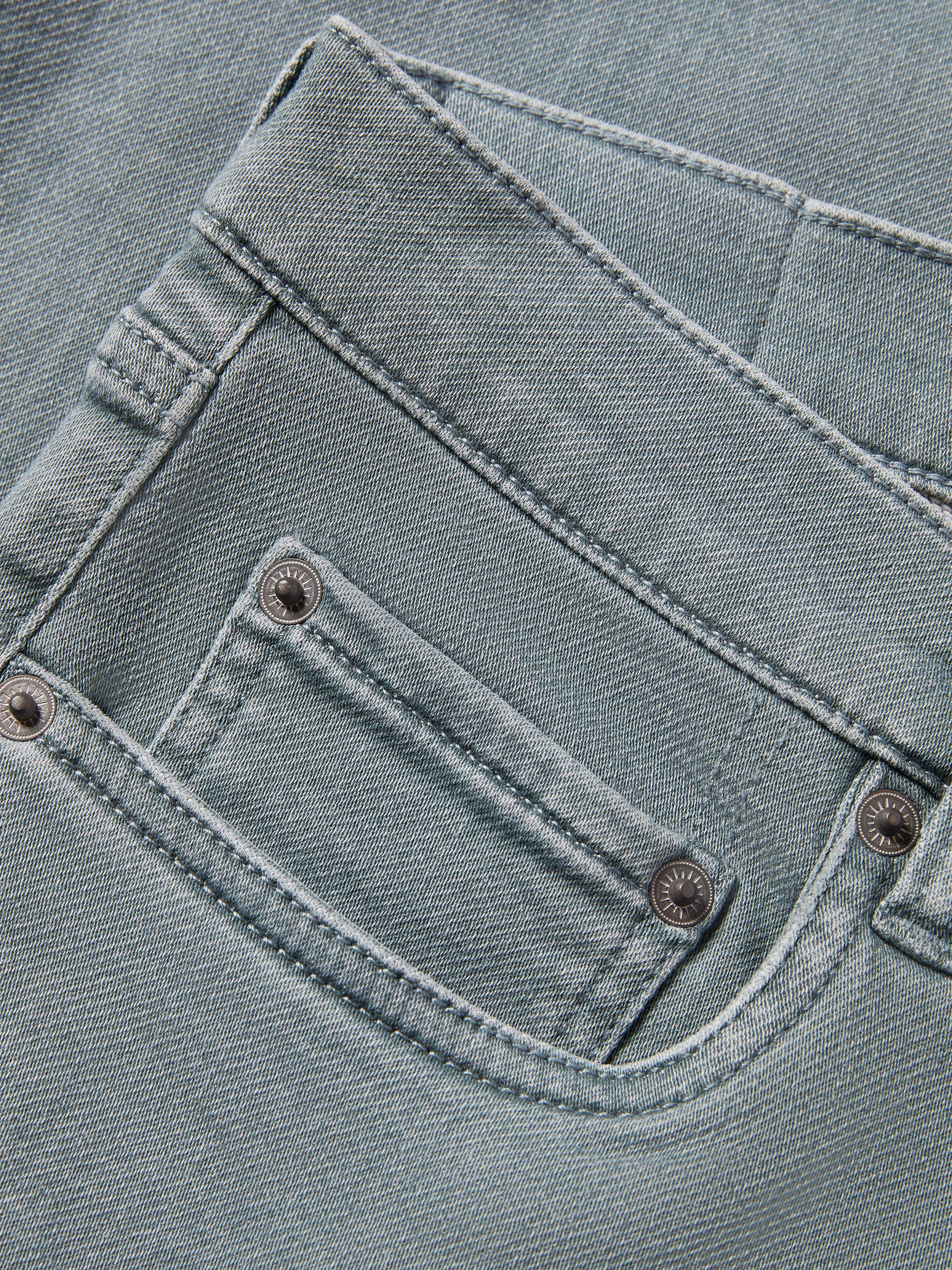 Stretch Terry 5-Pocket Pant - Ocean Glass