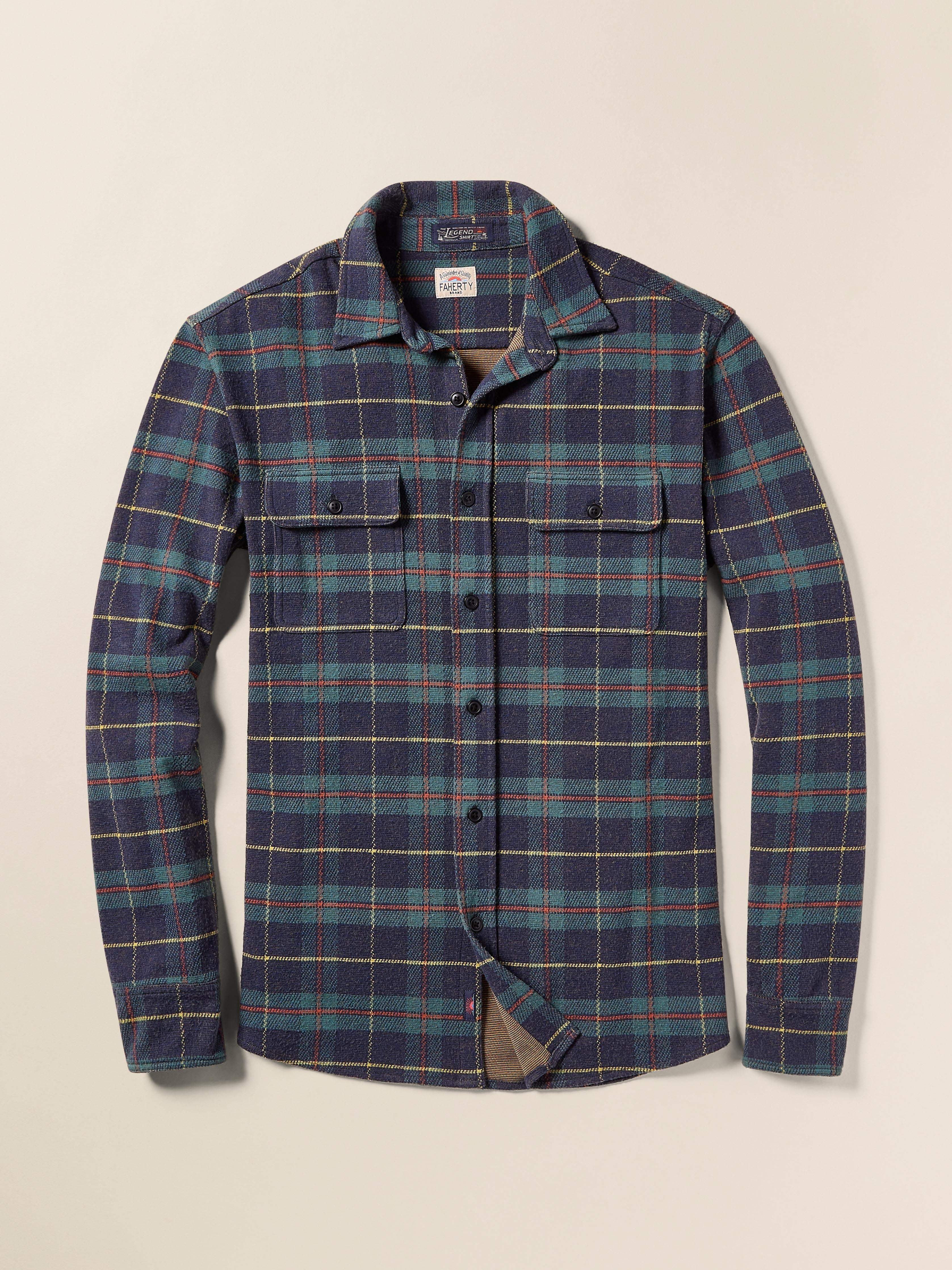 Legendâ„?Sweater Shirt - Mossy Elm Plaid